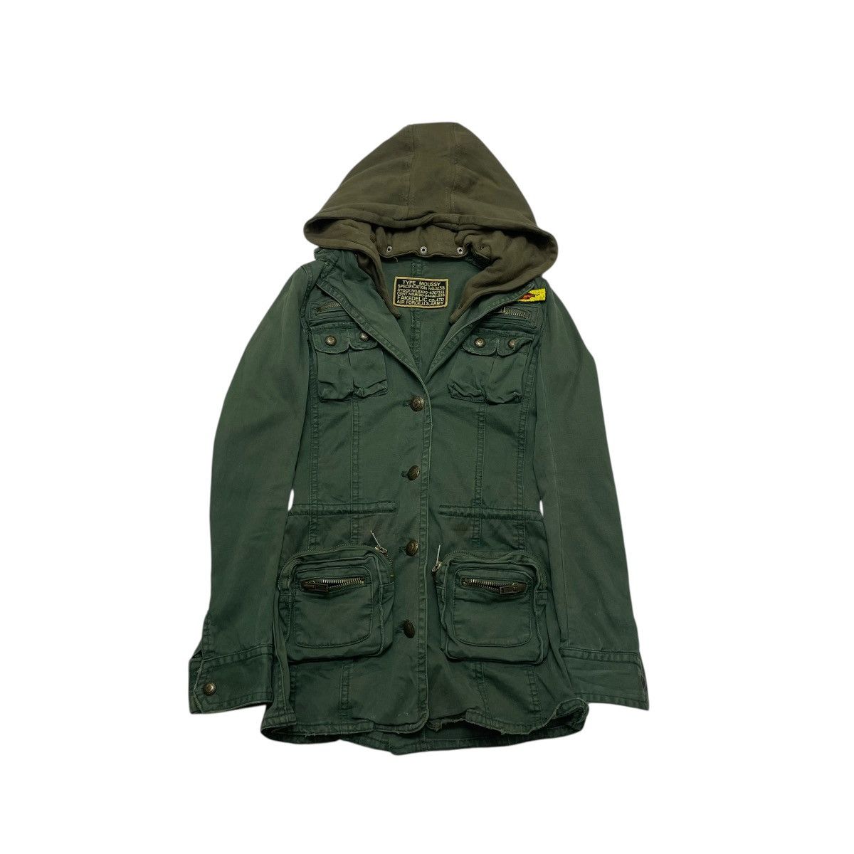 Hysteric Glamour 💥Japanese Moussy Type Military Jacket Size M / US 6-8 / IT 42-44 - 1 Thumbnail