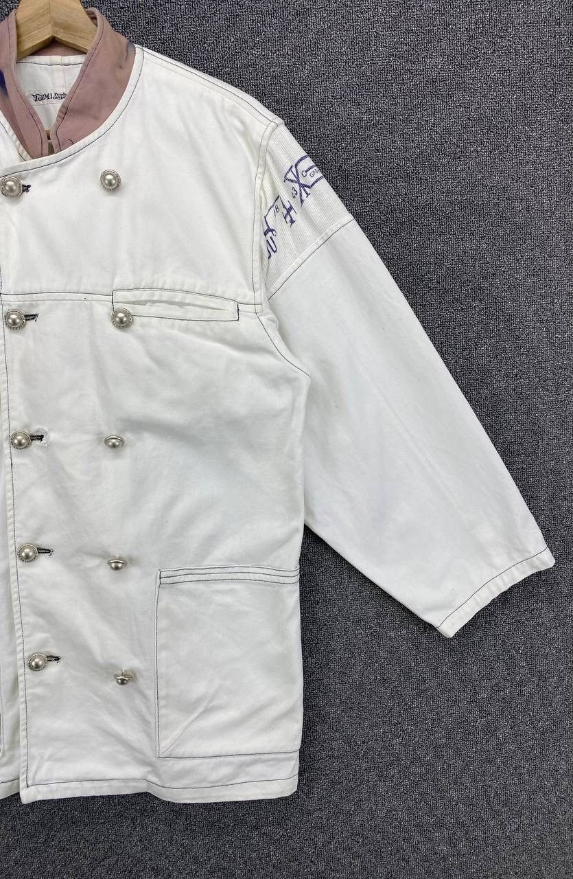 Kansai Yamamoto Vintage 90 Kansai Yamamoto Double Breasted Denim Coat Jacket Size US M / EU 48-50 / 2 - 4 Thumbnail