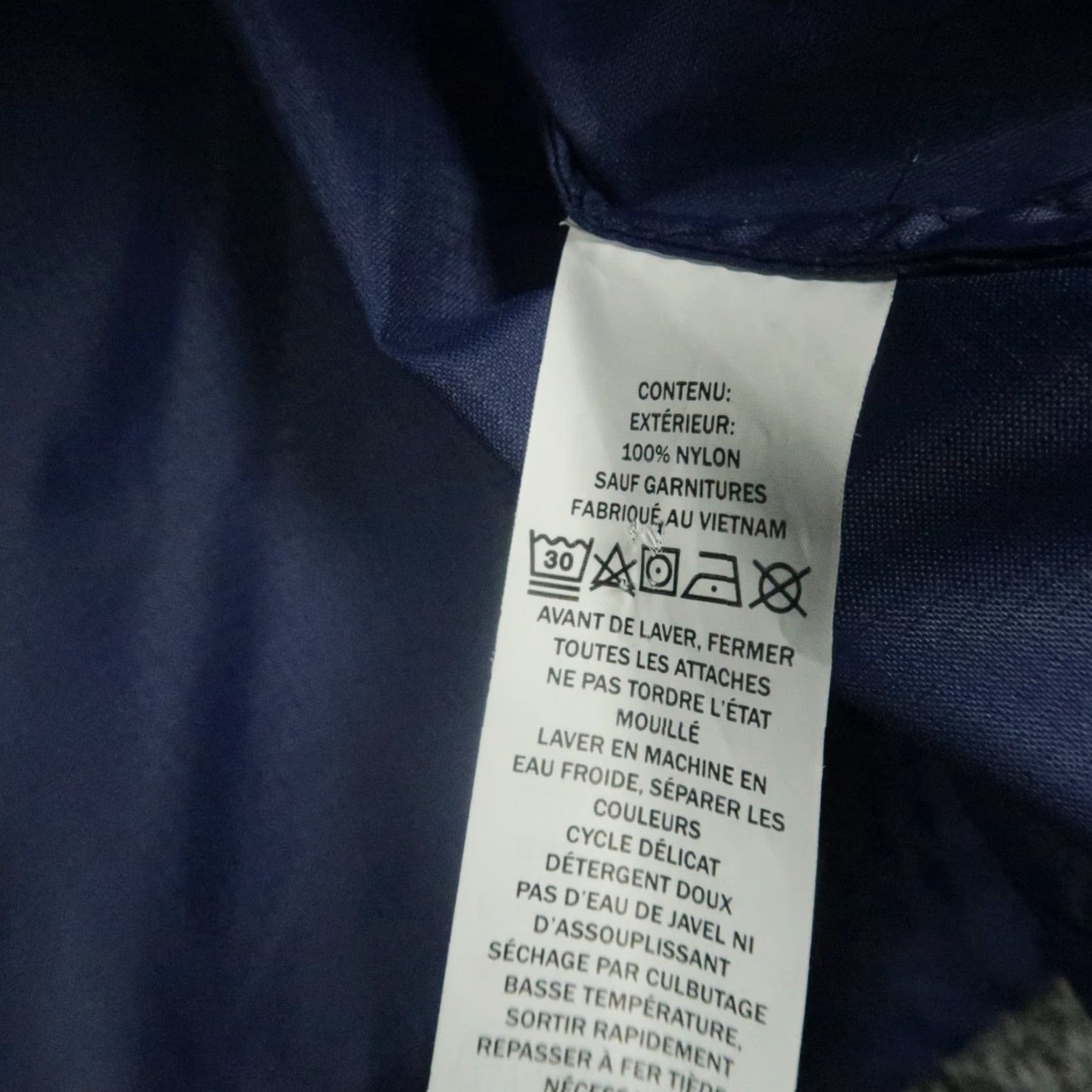 Vintage L.L. Bean Jacket Mens Large Tall Blue Casco Bay Windbreaker Full Zip Pockets LT Size US L / EU 52-54 / 3 - 6 Thumbnail