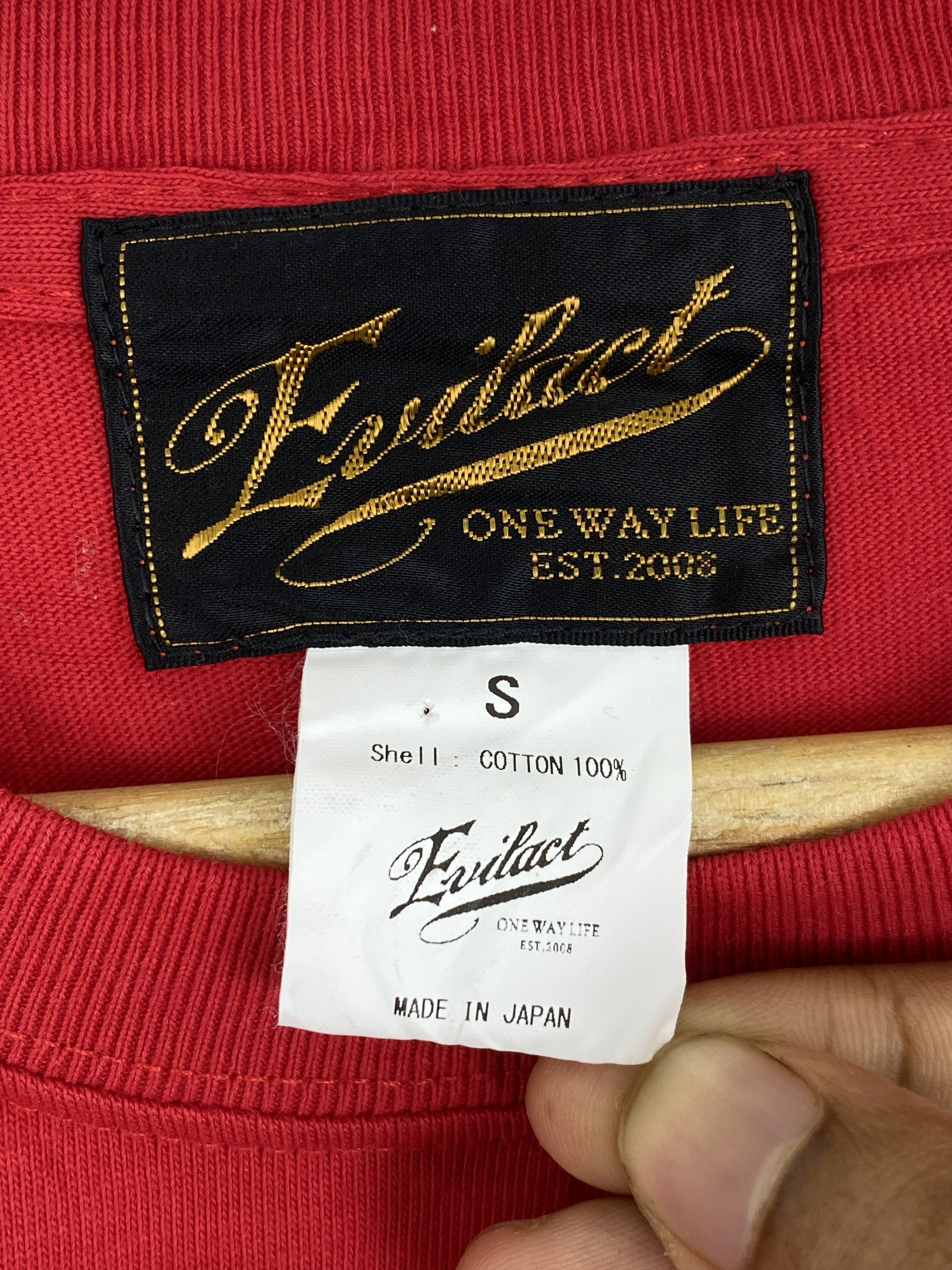 Other Evilact Japanese Brand Skull Graphic Tee TA0561 Size US S / EU 44-46 / 1 - 10 Thumbnail