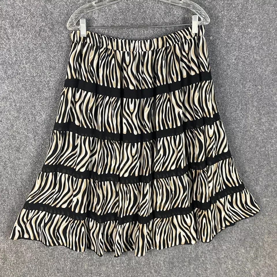 Other Alfred Dunner Skirt Women's 12P Petite Elastic Pull On Size 34" / US 12 / IT 48 - 5 Thumbnail