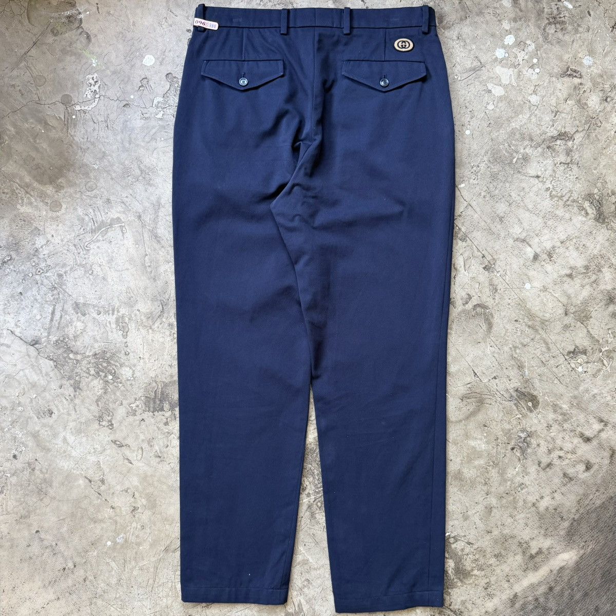 Gucci Gucci - Interlocking G Logo Chino Pants Size US 32 / EU 48 - 1 Thumbnail