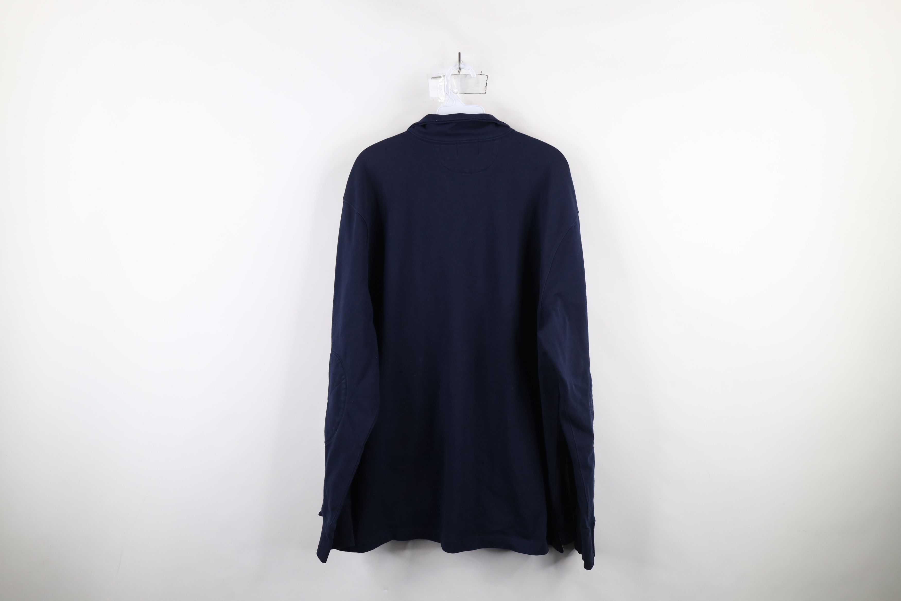 J.Crew × Vintage Vintage J Crew Cotton Ribbed Knit Half Zip Pullover Sweater Size US XL / EU 56 / 4 - 9 Thumbnail