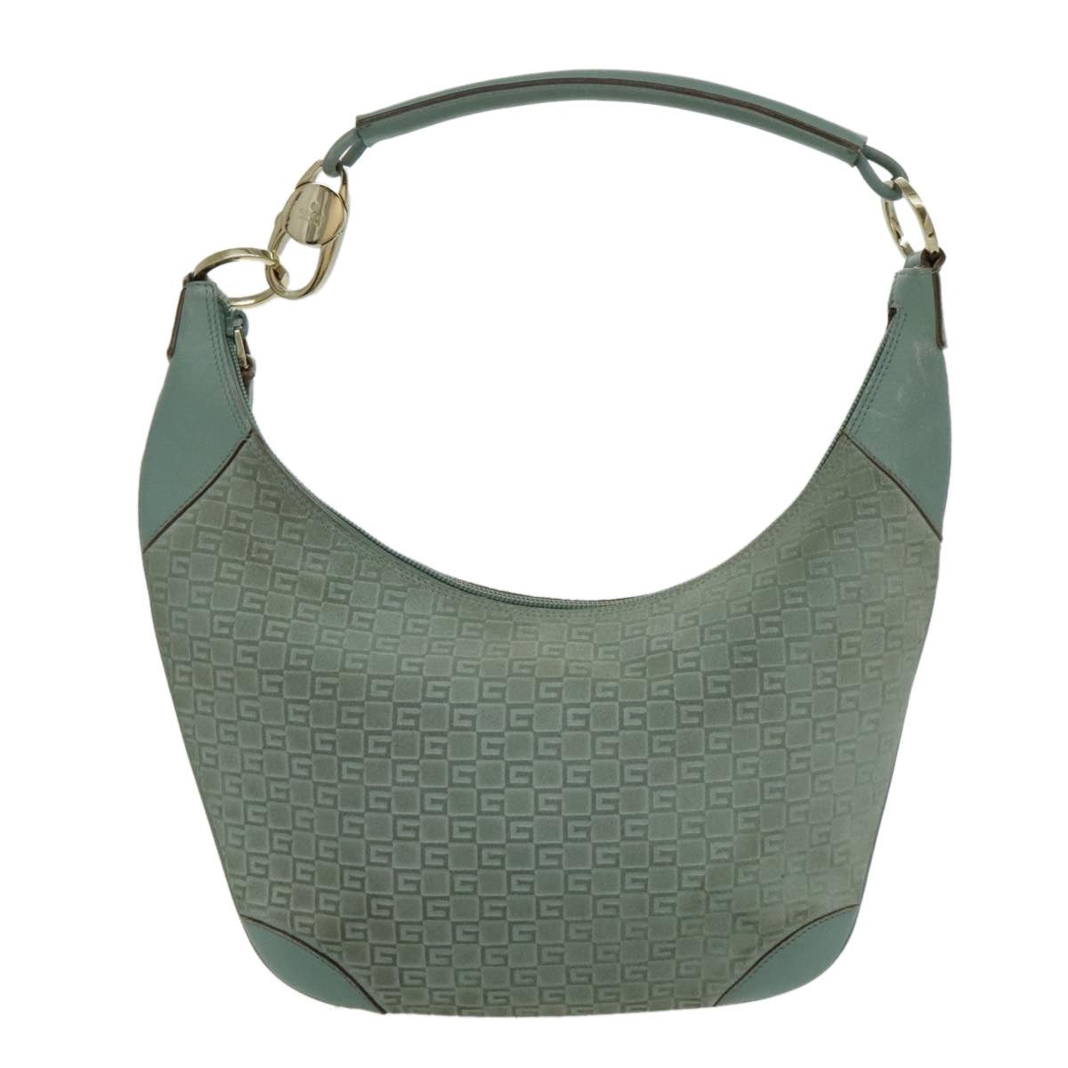 Gucci GUCCI Shoulder Bag Suede Blue Gold 001 001 Size ONE SIZE - 13 Thumbnail