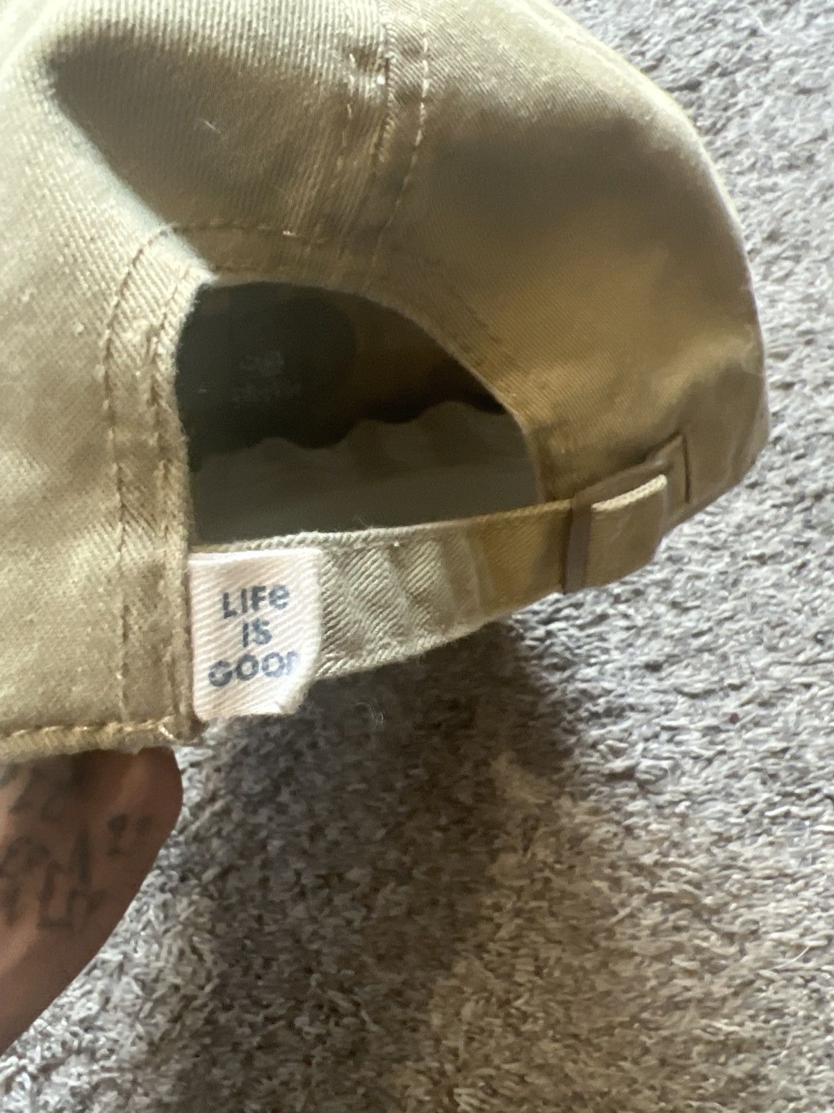 Life is Good The Art Of Optimism Life Is Good Be Kind Hat Size ONE SIZE - 4 Thumbnail