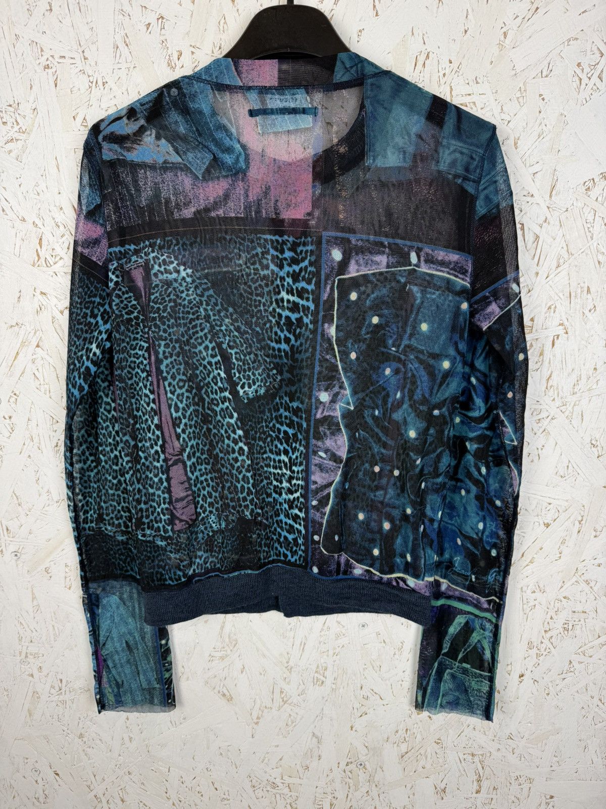 Jean Paul Gaultier Vintage Jean Paul Gaultier Femme Powernet Mesh Cardigan Size S / US 4 / IT 40 - 6 Thumbnail