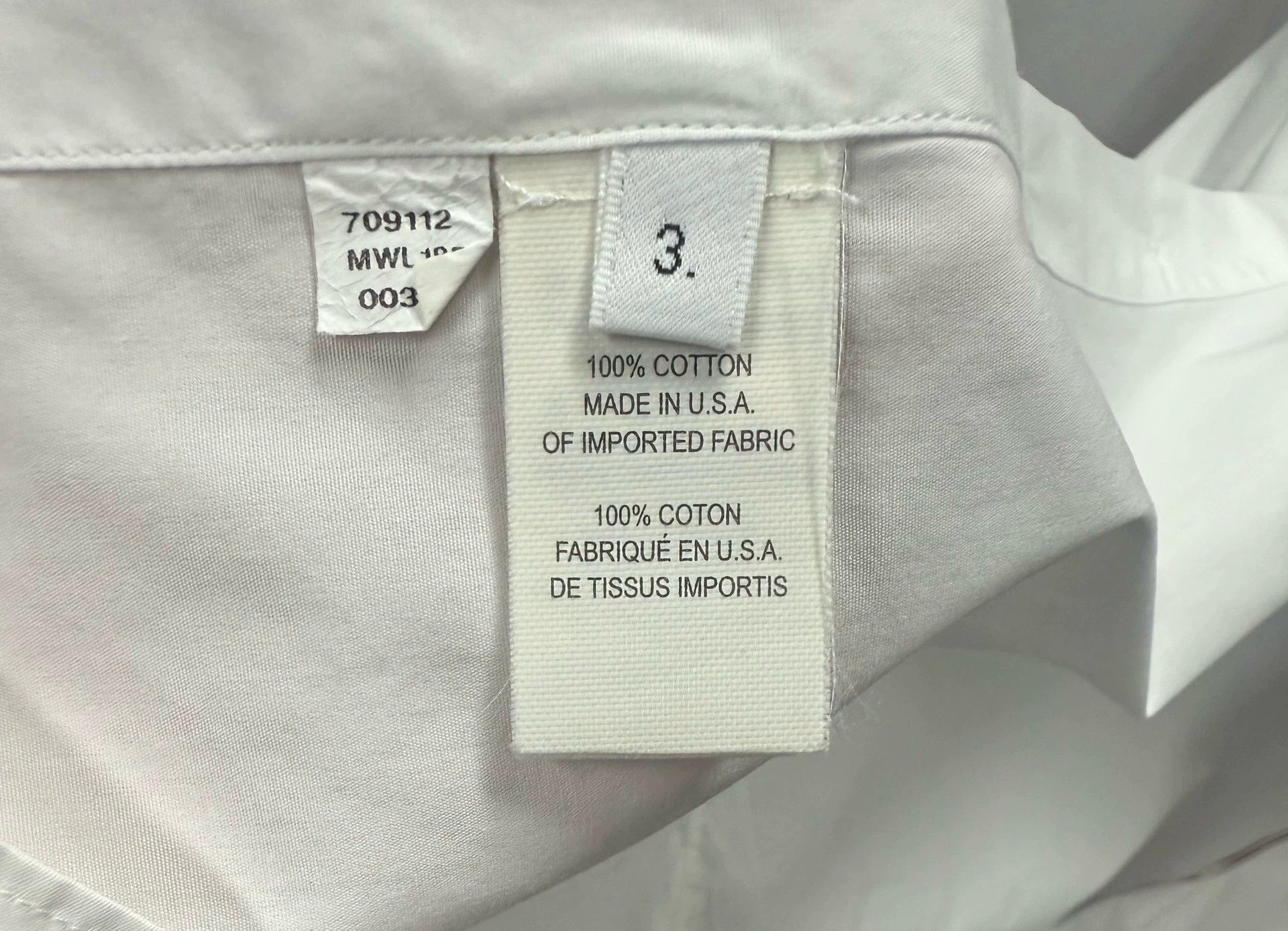 Thom Browne Thom Browne 3-Color Placket Poplin Shirt Size 3 Size US L / EU 52-54 / 3 - 5 Thumbnail
