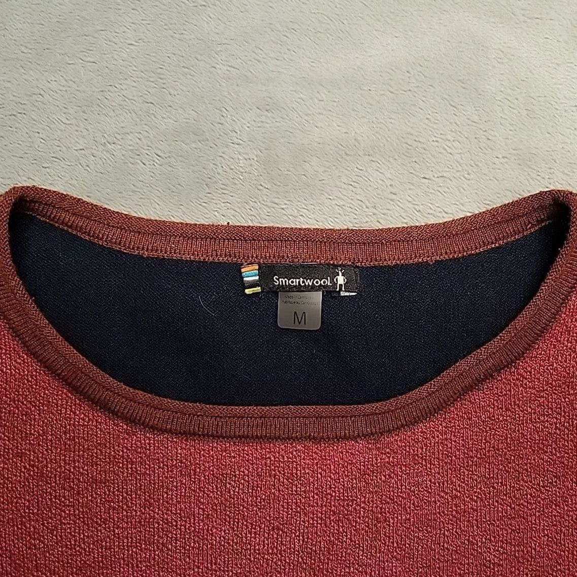 Smartwool Smartwool Woman M Pink Colorblock Wool Long Sleeve Base Layer Performance Hiking T-Shirt Size M / US 6-8 / IT 42-44 - 4 Thumbnail