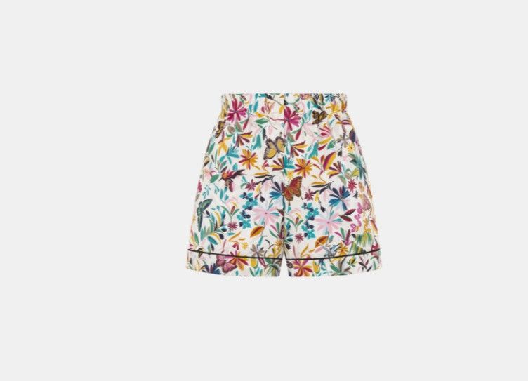 Dior o1w1db10425 411P42A Short in Multicolor Size 25" / US 0 / IT 36 - 1 Thumbnail