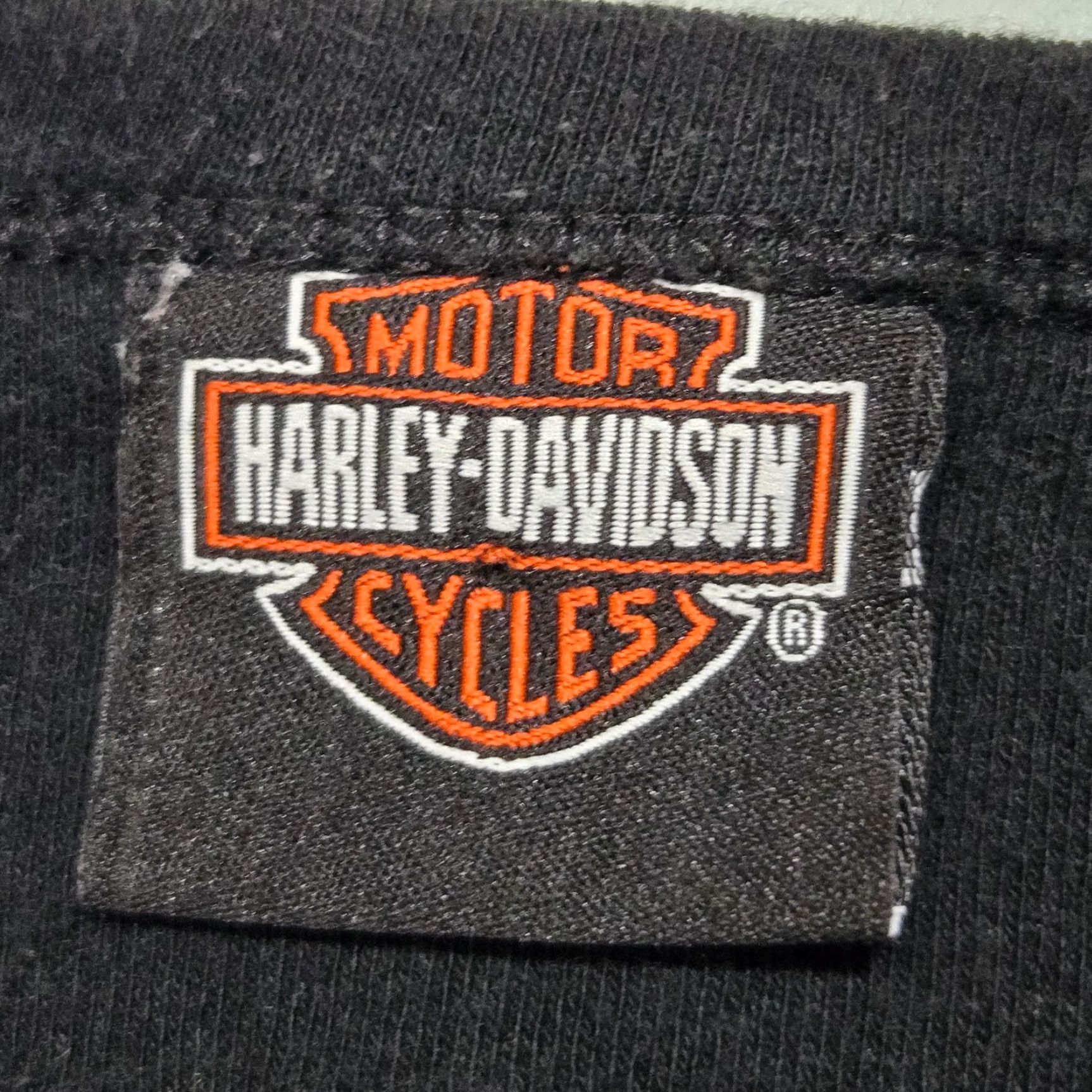 Harley Davidson Harley-Davidson Womens T-Shirt Graphic Print Casual Short Sleeve Round Neck XL Black Laconia New Hampshire Motorcycle Shirt WomensXS? Size XL / US 12-14 / IT 48-50 - 7 Thumbnail