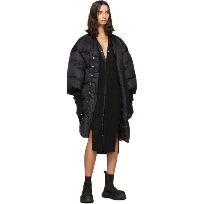 Rick Owens o1y0126 Cardigan in Black Size S / US 4 / IT 40 - 5 Thumbnail