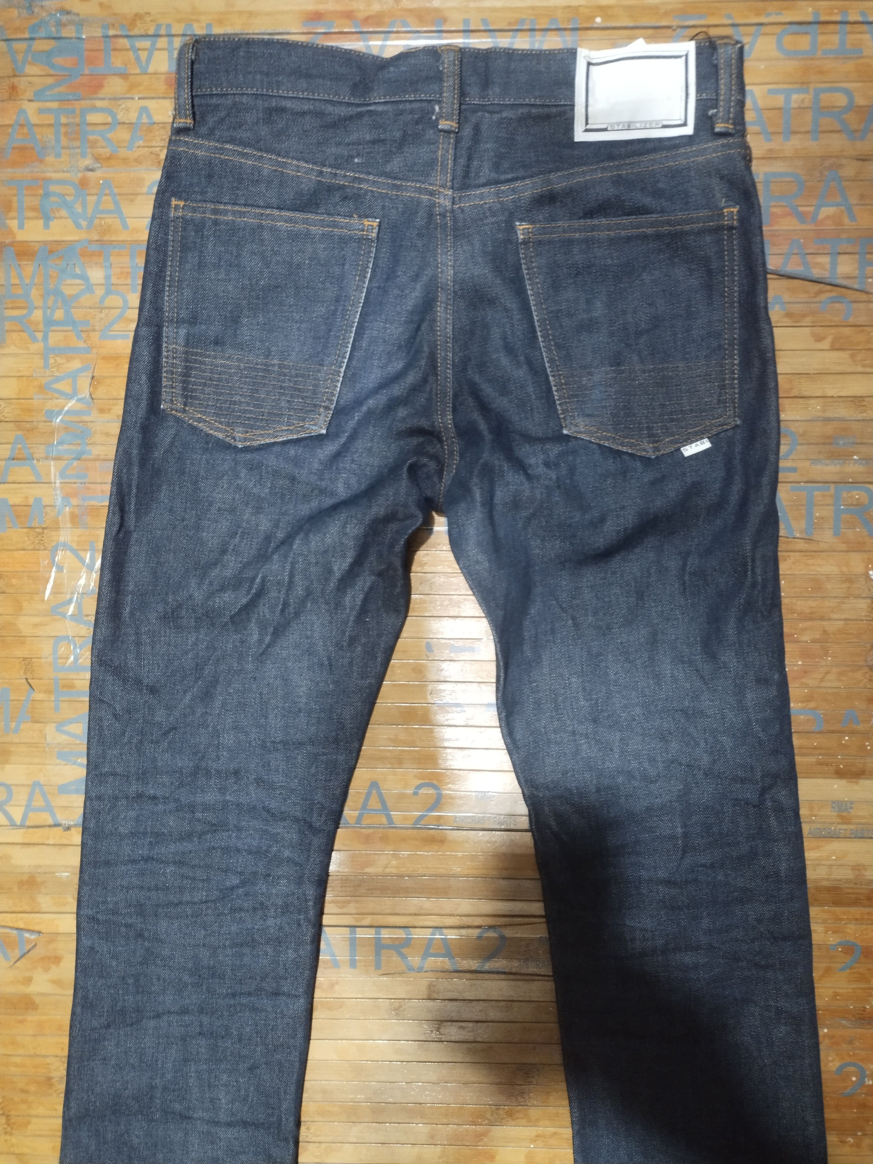 Indigo × Japanese Brand × Vintage Stabilizer gNZ Regular Fit Sz 30" Size US 30 / EU 46 - 11 Thumbnail