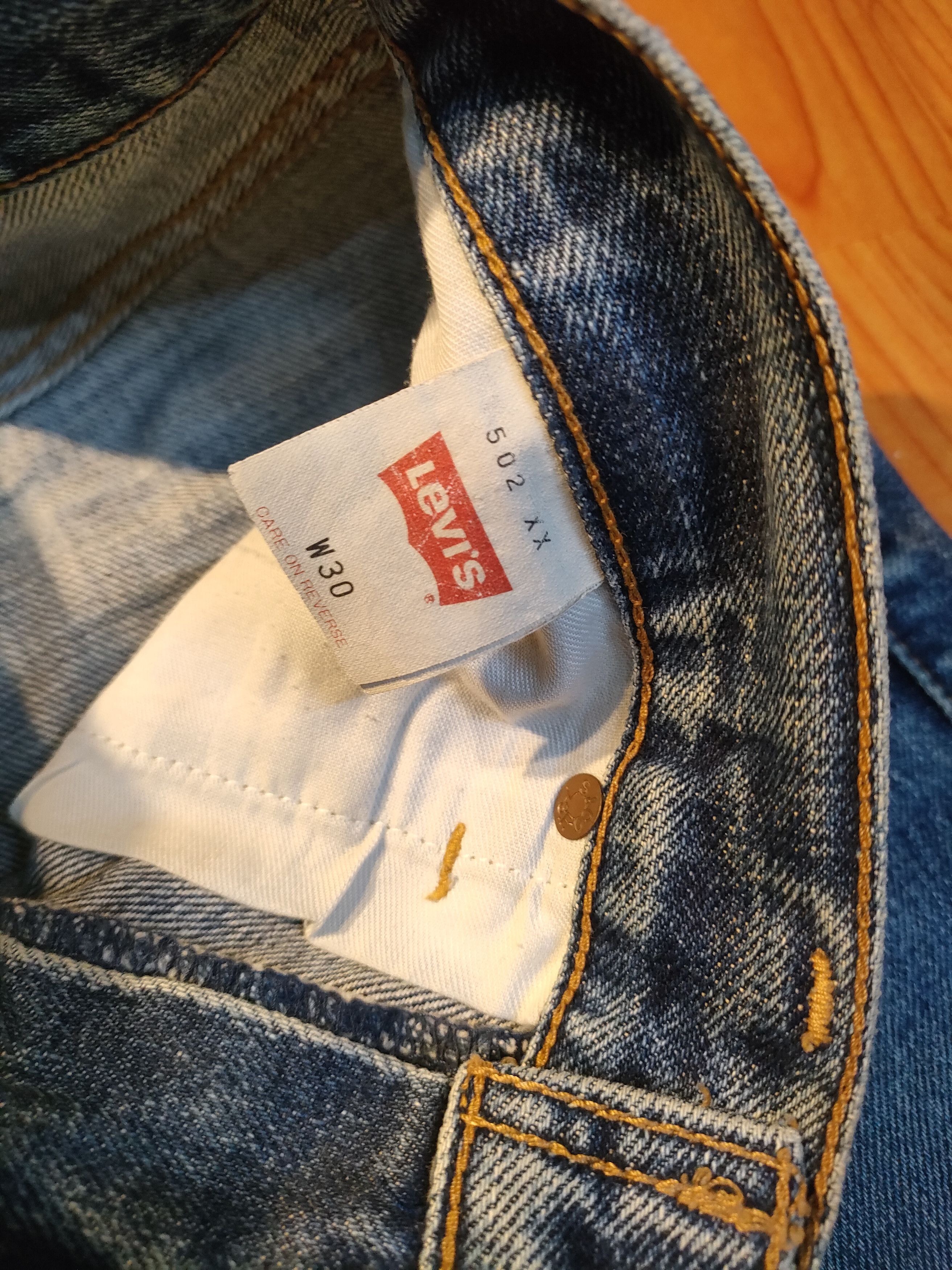 Levi's Vintage Clothing × Vintage Vintage Levi's 502 Selvedge Jeans Size US 30 / EU 46 - 7 Thumbnail