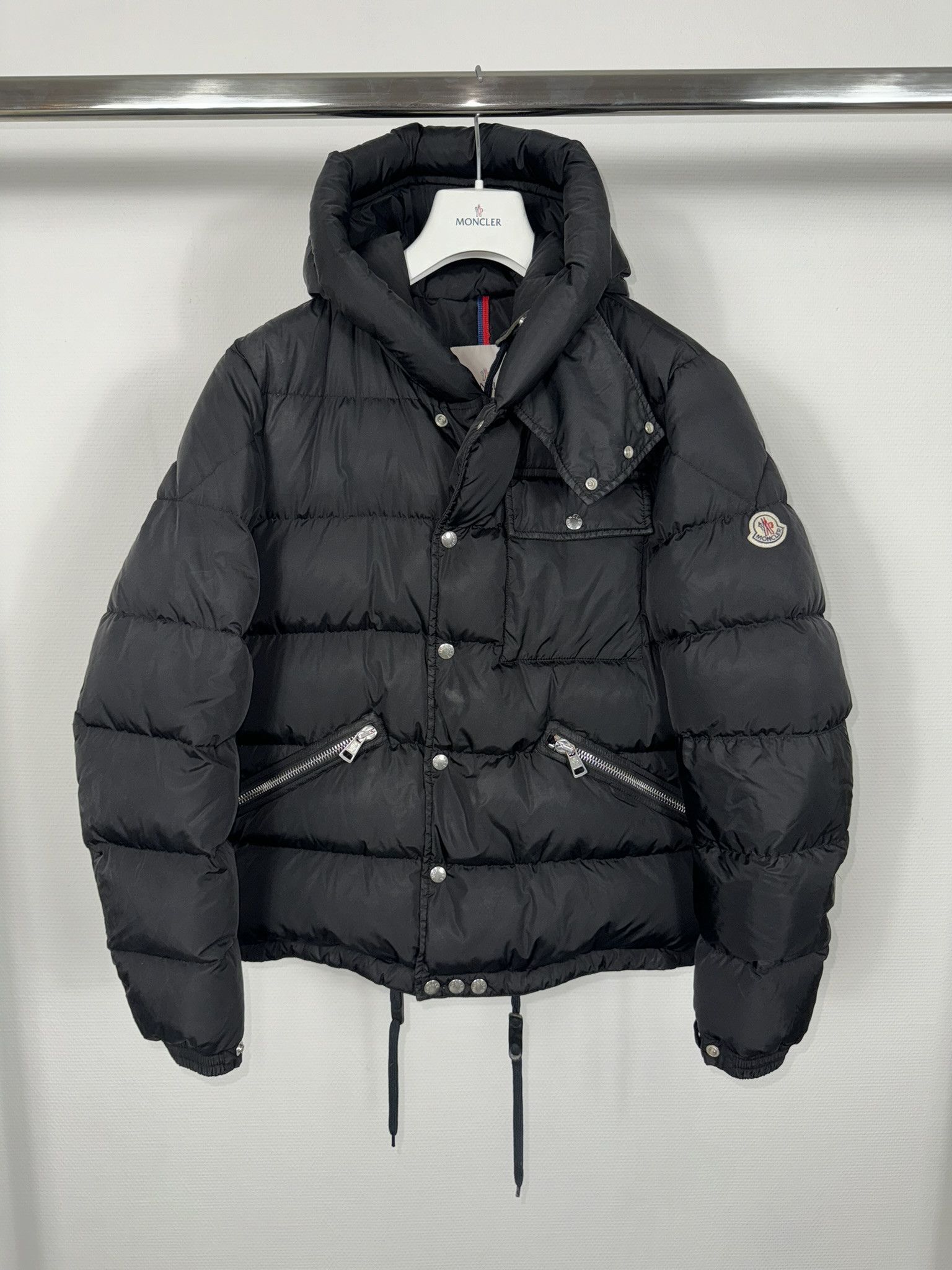 Moncler Moncler jacket Lioran size 2 black Grailed