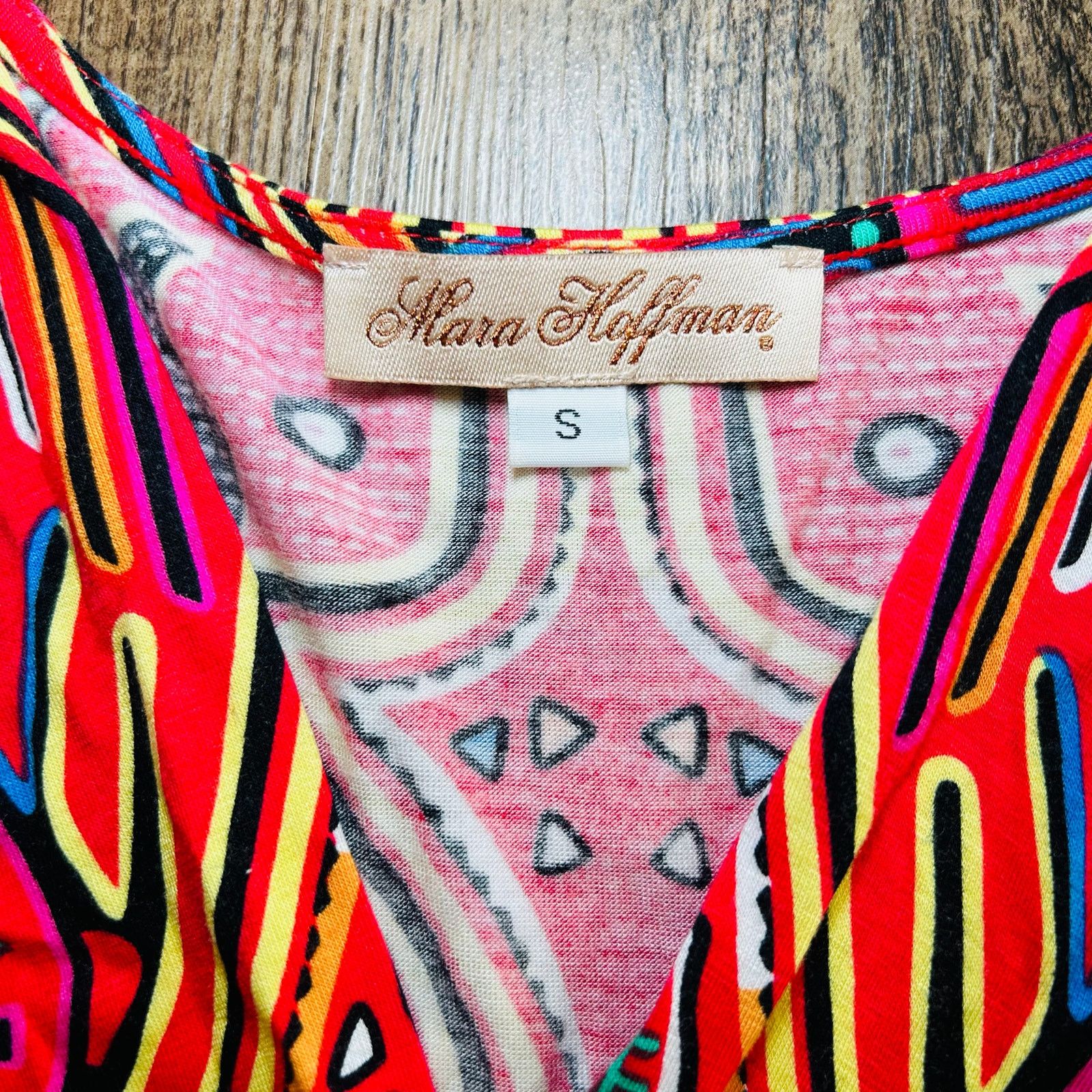 Mara Hoffman Mara Hoffman Dress All Over Tribal Print V-Neck Stetch Small Size S / US 4 / IT 40 - 3 Thumbnail