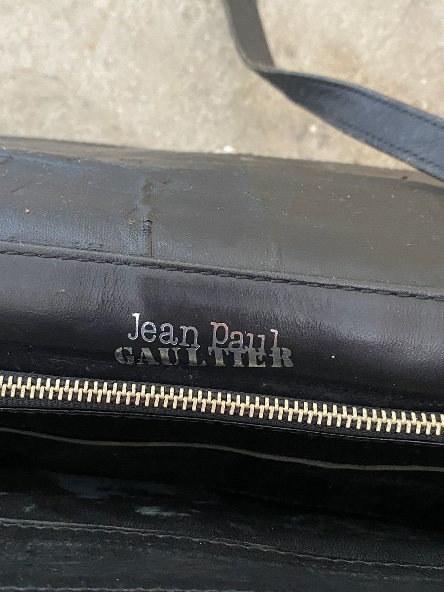 Jean Paul Gaultier Jean Paul Gaultier Metal Plate Sling Bag Size ONE SIZE - 4 Thumbnail