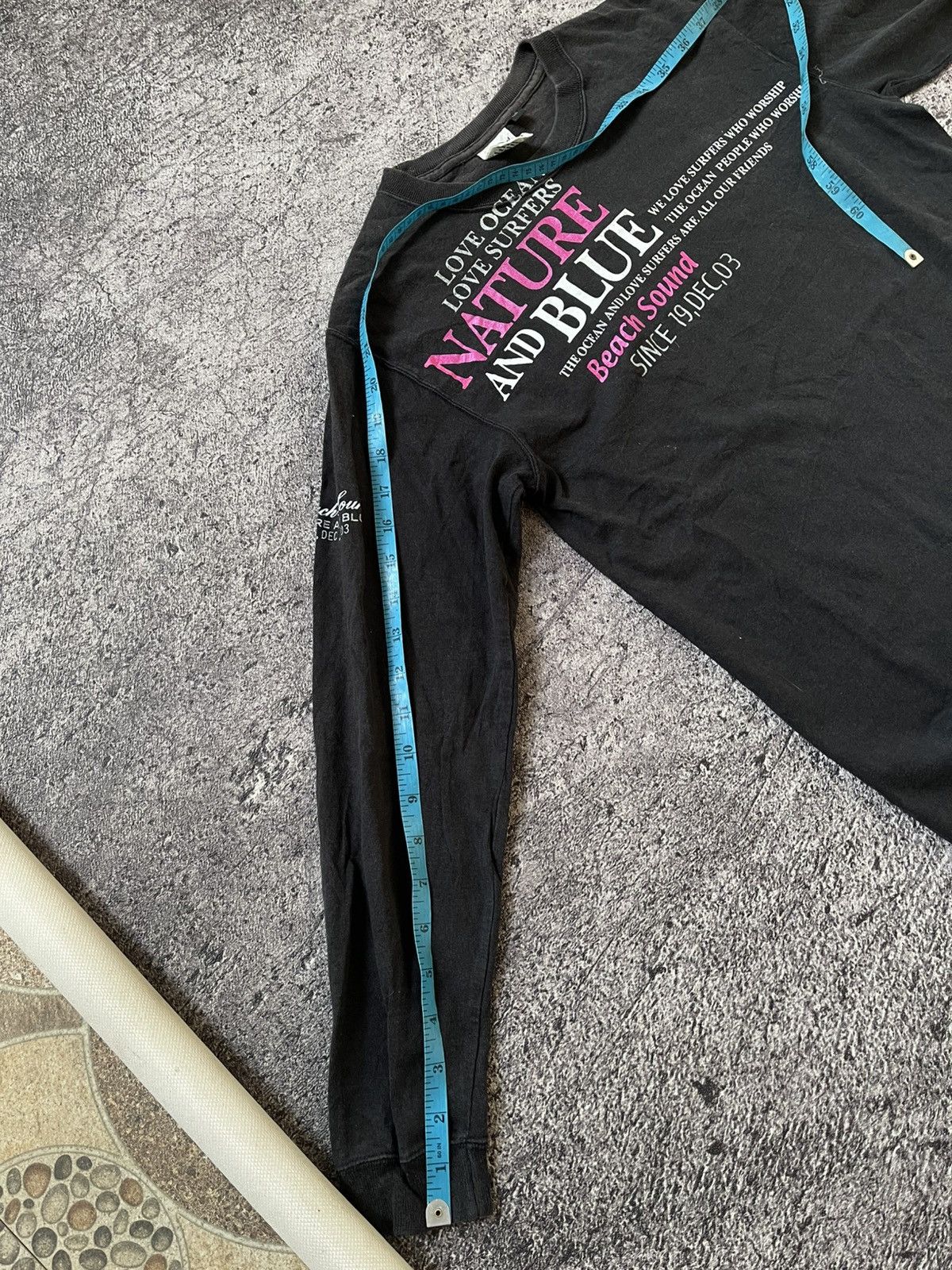Japanese Brand Y2K Beach Sound ifsixwasnine punk style long sleeve Size US M / EU 48-50 / 2 - 11 Thumbnail