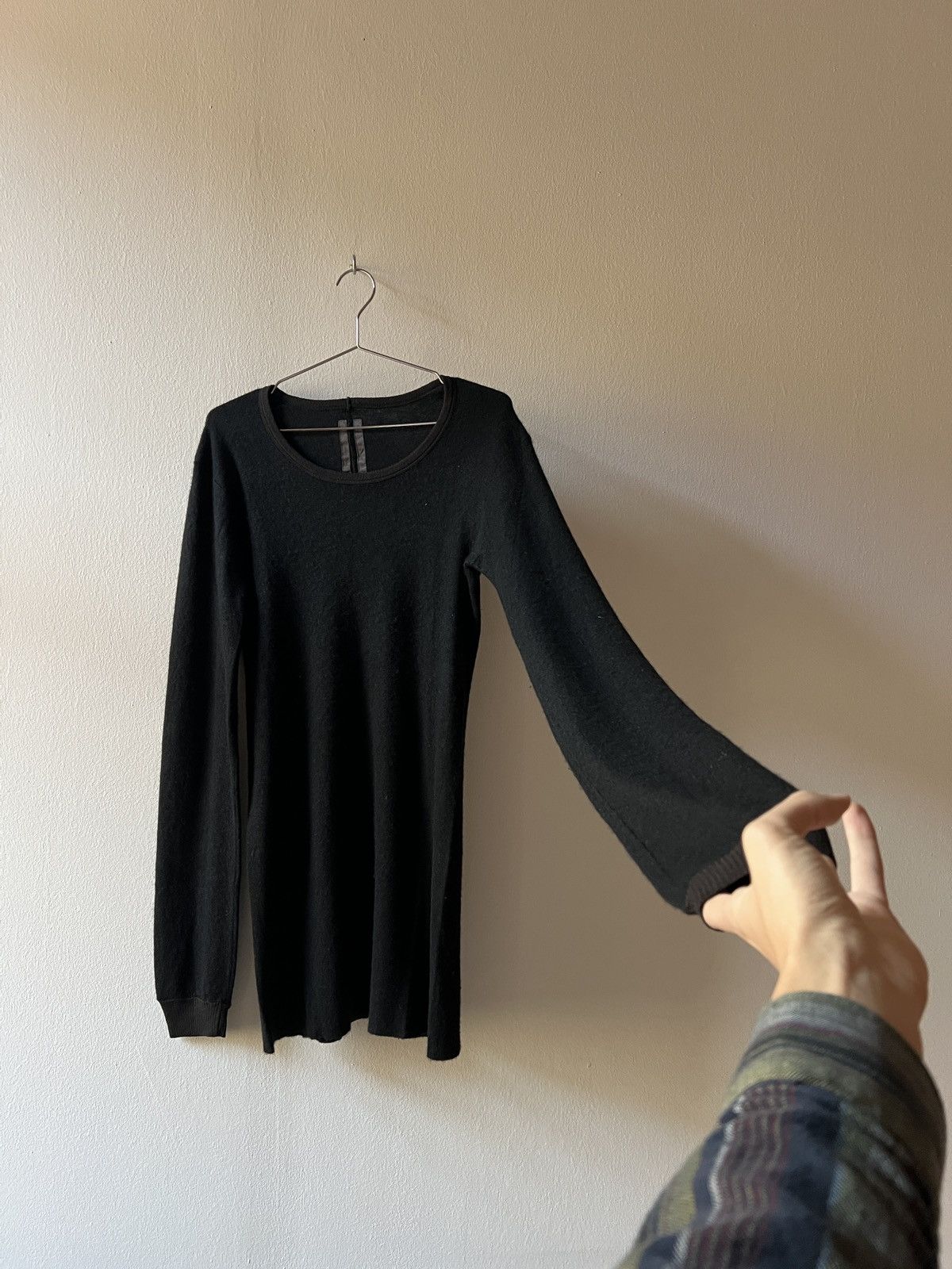 Rick Owens Rick Owens F/W 2009 Crust Longline Knit Sweater Cashmere Size US L / EU 52-54 / 3 - 3 Thumbnail