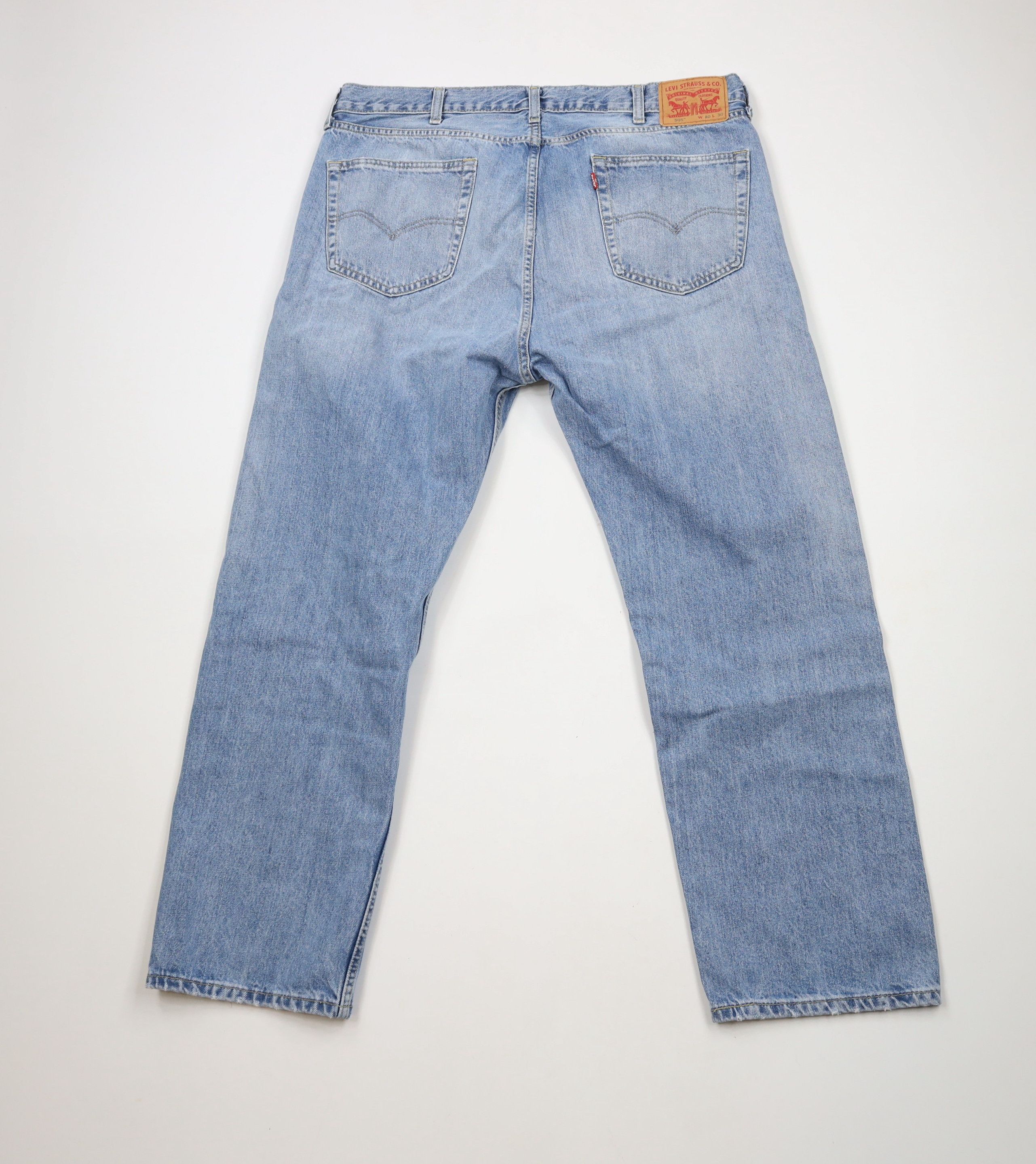 Levi's × Vintage Vintage Y2K Levis 505 Regular Fit Denim Jeans Blue Cotton Size US 40 / EU 56 - 9 Thumbnail