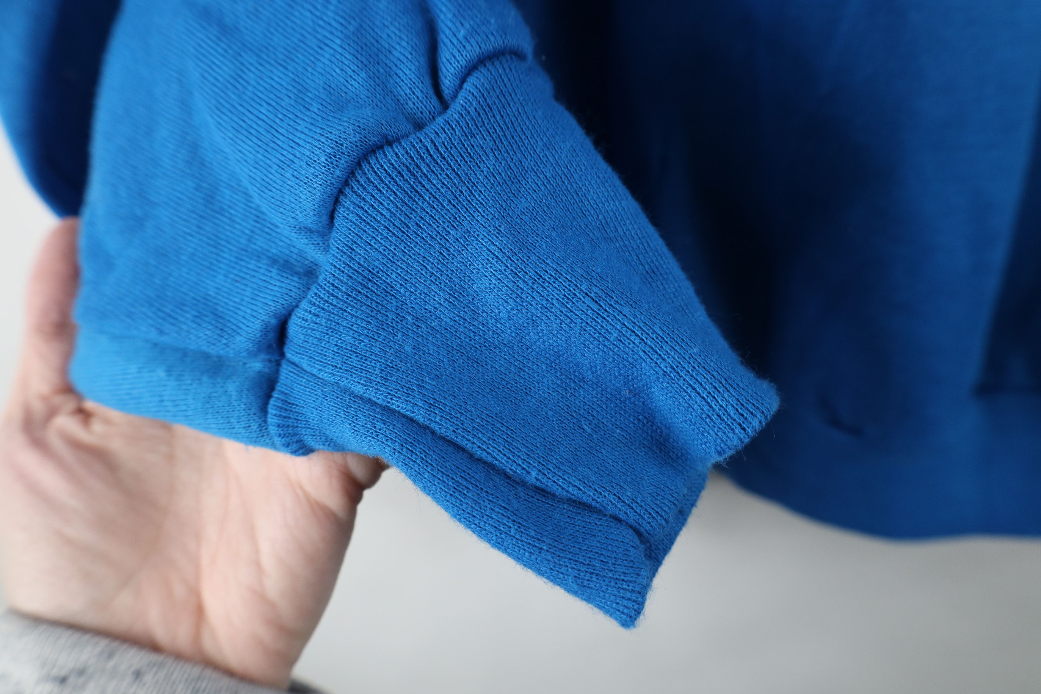 Vintage Vintage 80s 90s Streetwear Tennis Sweatshirt Royal Blue Size US L / EU 52-54 / 3 - 7 Thumbnail