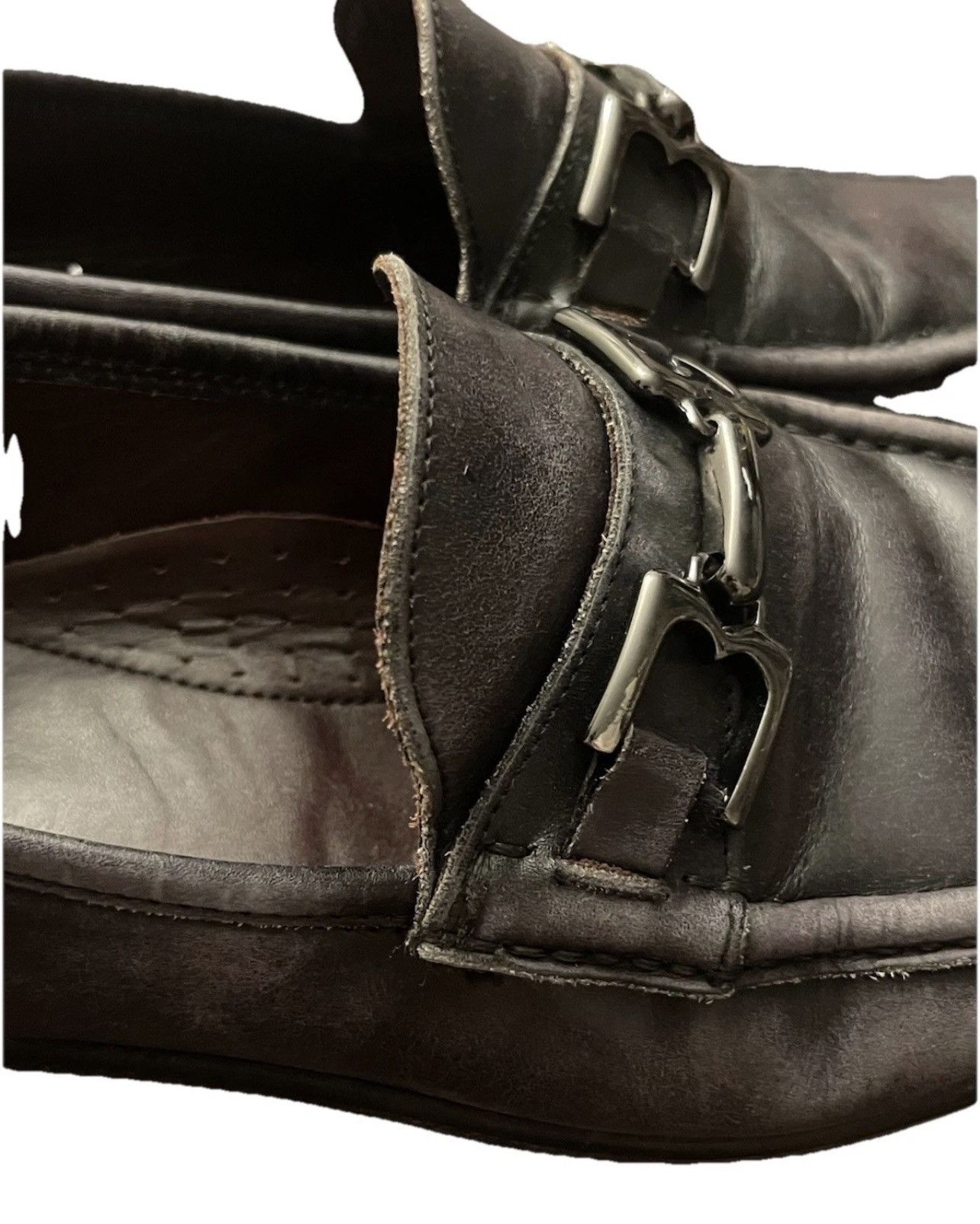 Bruno Magli Bruno Magli Black Leather Horsebit Loafers Men’s Size 9.5 M Size US 9.5 / EU 42-43 - 6 Thumbnail