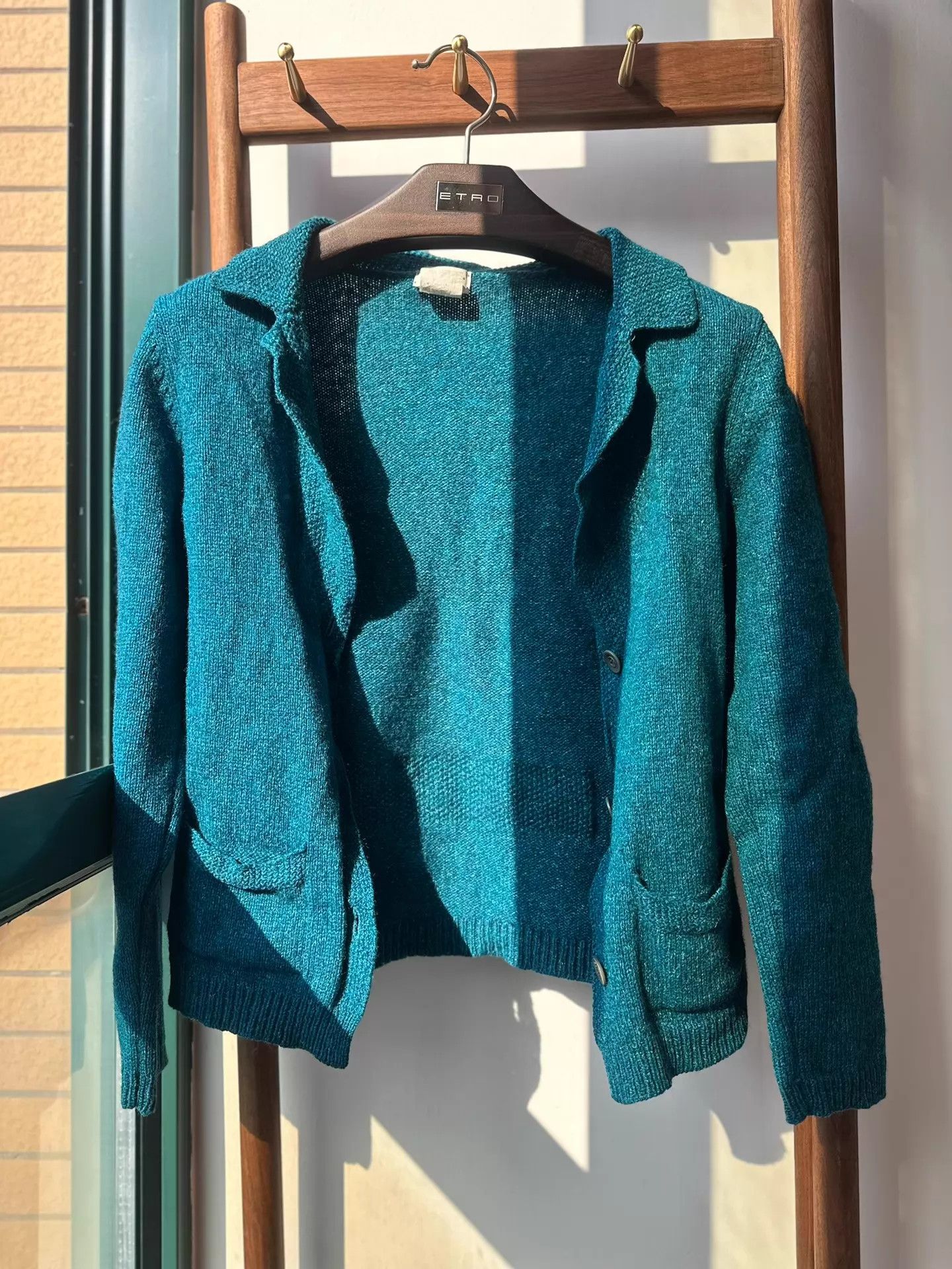 Dries Van Noten DVN Wool Blend Cardigan S 9/10 Lycra Subtle Mix Size S / US 4 / IT 40 - 1 Thumbnail