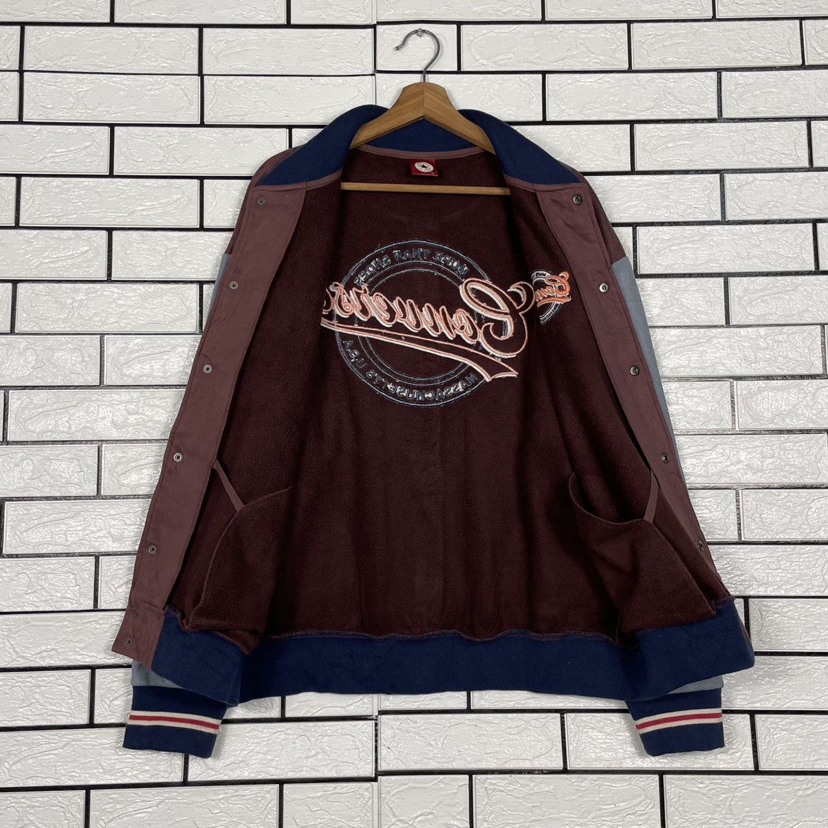 Converse Converse Big Logo Varsity Jacket Size US L / EU 52-54 / 3 - 11 Thumbnail