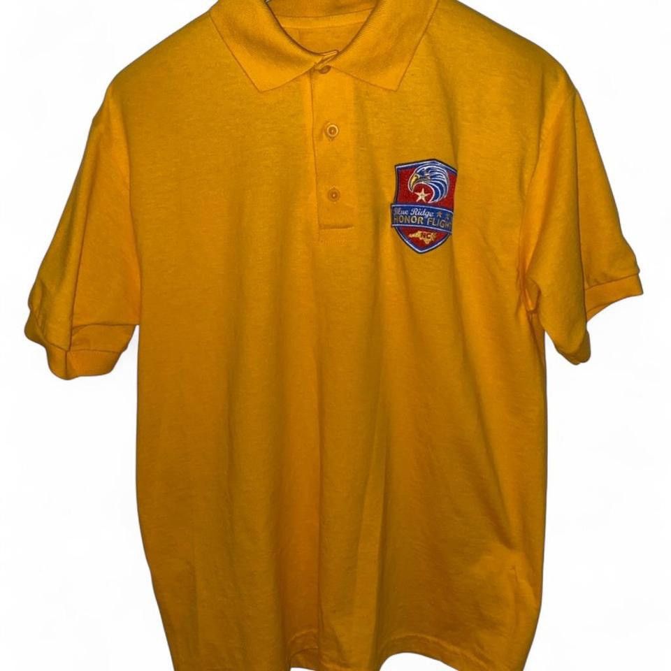 Other Vintage Yellow Flight Polo Shirt with Embroidered Logo Size US M / EU 48-50 / 2 - 4 Thumbnail
