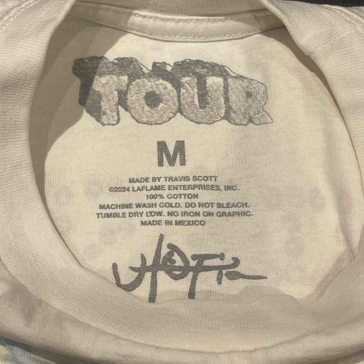 Travis Scott Travis Scott Utopia Tour Circus Maximus European Skitzo Tee Size US M / EU 48-50 / 2 - 7 Thumbnail