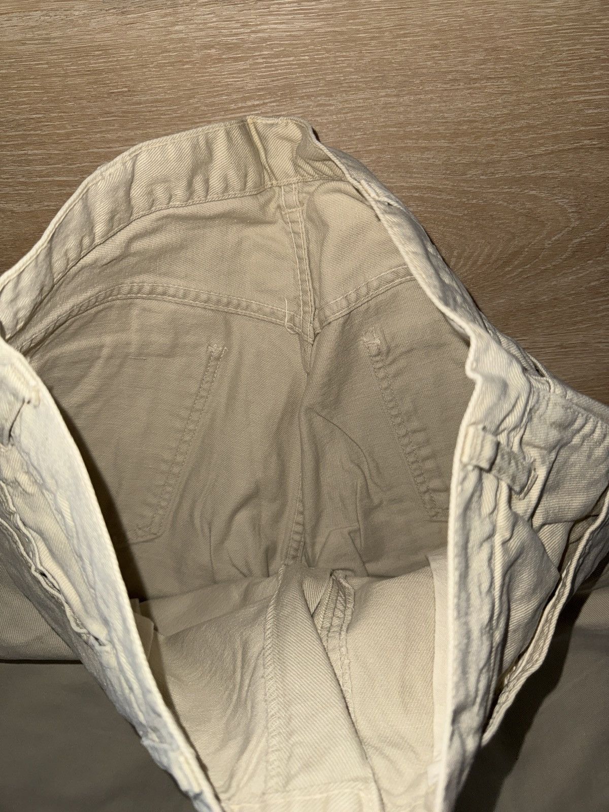 Levi's Vintage 60’s Big E Levi’s White Tab Bell Bottom Denim Jeans Size US 32 / EU 48 - 6 Thumbnail