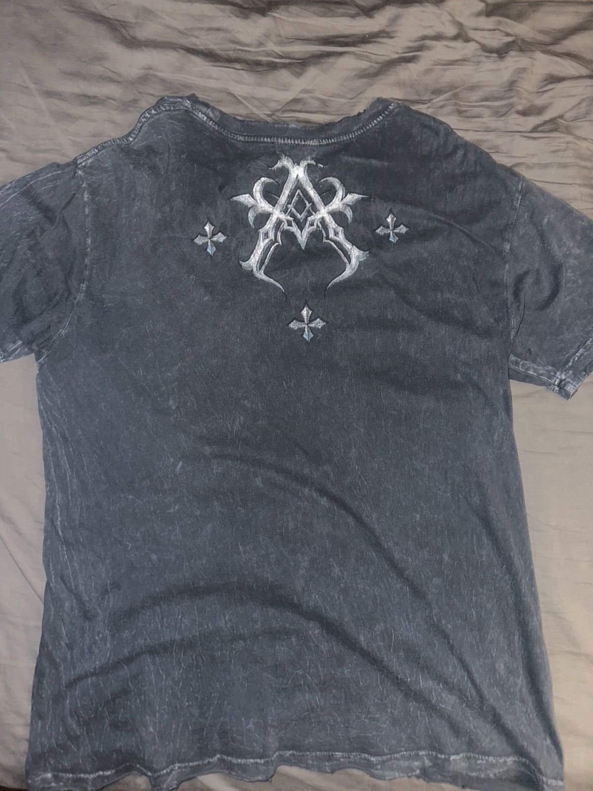 Affliction × Vintage Affliction Cyber Tribal Y2K Tee Size US L / EU 52-54 / 3 - 2 Thumbnail