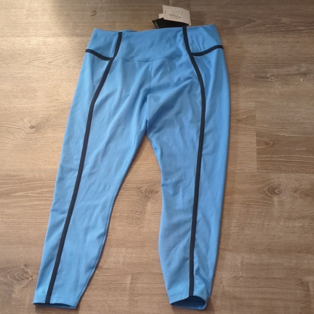 Nike Nike Women's One High-Waisted 7/8 Leggings-Blue Size XL Size 30" / US 8 / IT 44 - 11 Thumbnail