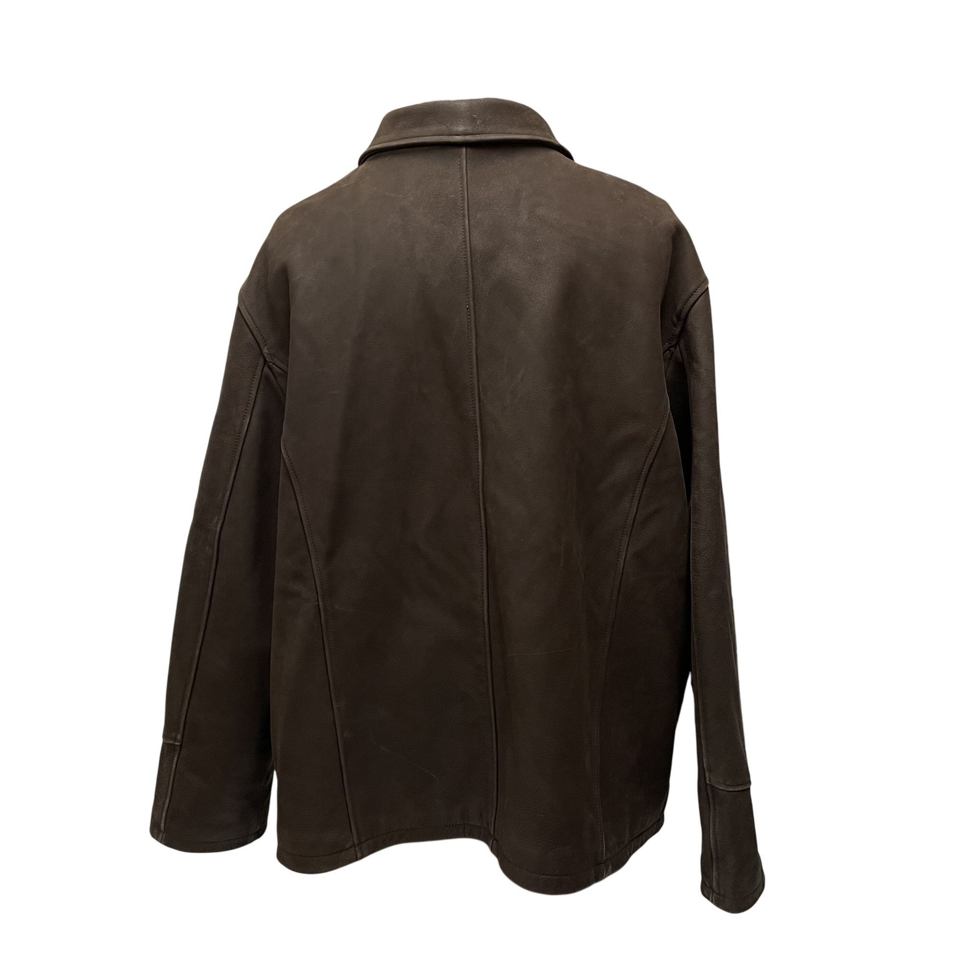 Cherokee Vtg Cherokee ULTRA SOFT Leather Coat Casual Jacket Size US XXL / EU 58 / 5 - 3 Thumbnail