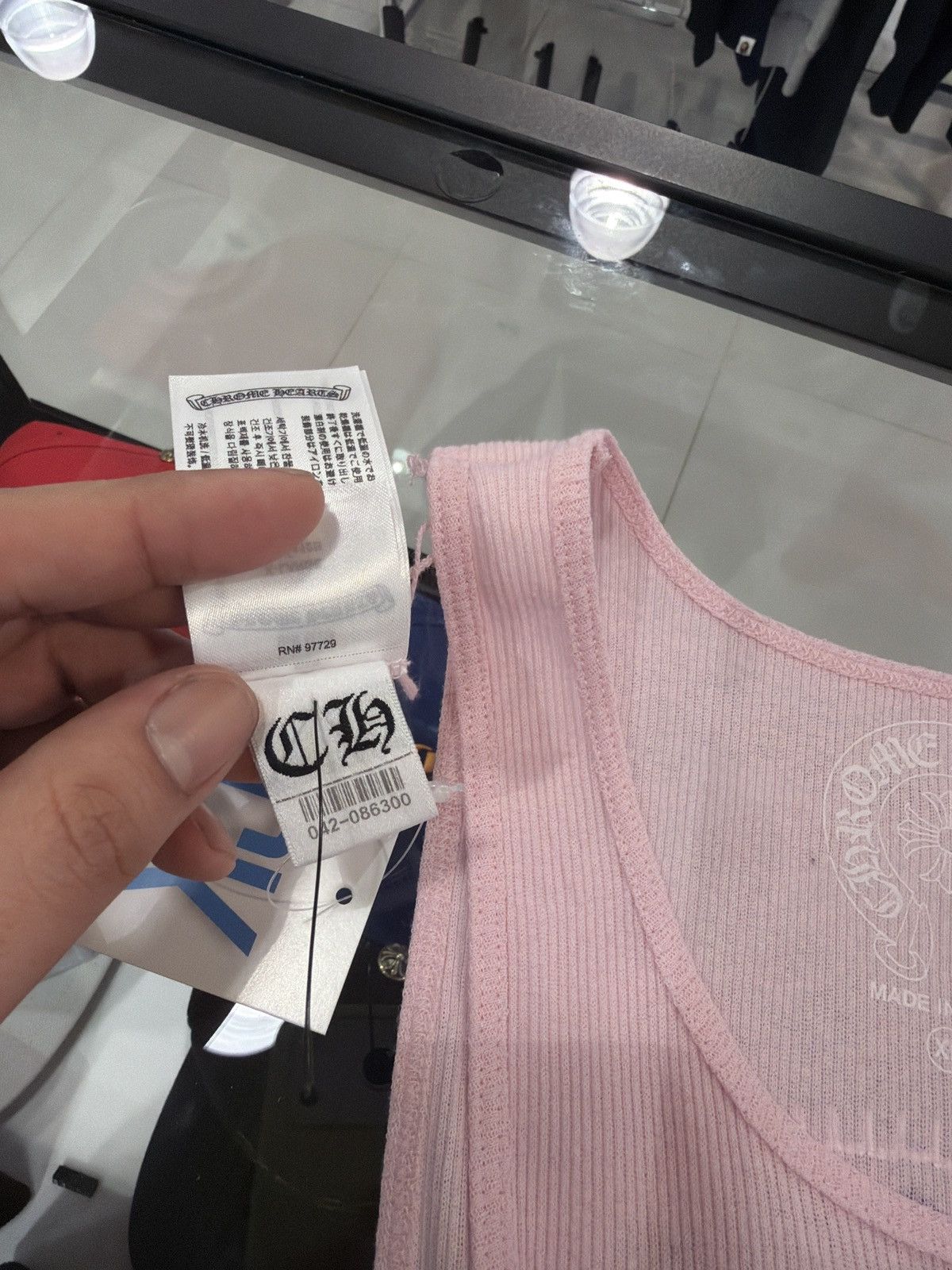 Chrome Hearts × Deadly Doll Chrome Hearts Deadly Doll Rib Tank Size US XL / EU 56 / 4 - 9 Thumbnail