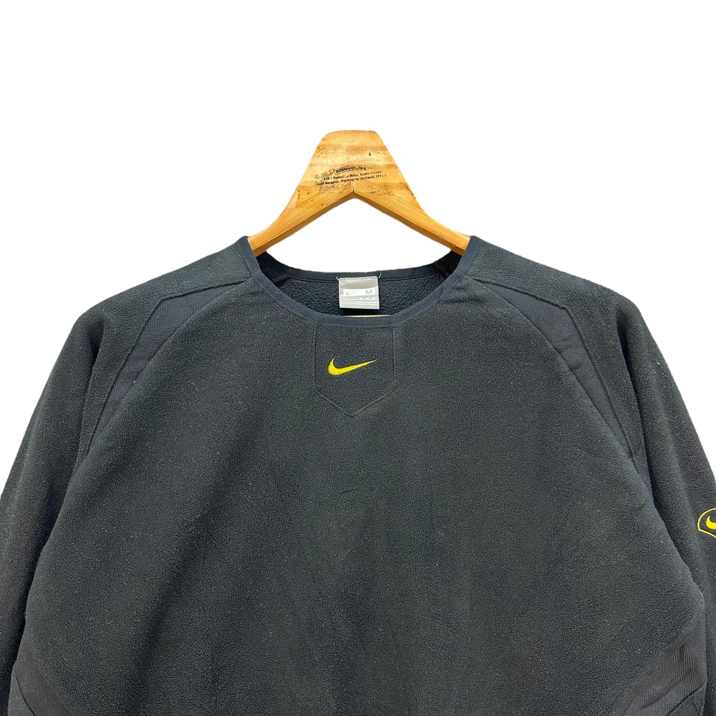Nike NIKE CENTER SWOOSH EMBROIDERY LOGO FLEECE SWEATER #8993-46 Size US M / EU 48-50 / 2 - 2 Thumbnail