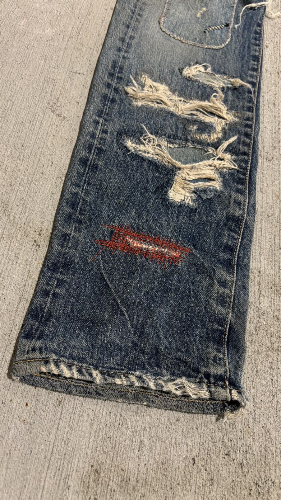 Jun Takahashi × Undercover Undercover SS2005 But Beautiful ll 60 Denim Size US 32 / EU 48 - 2 Thumbnail