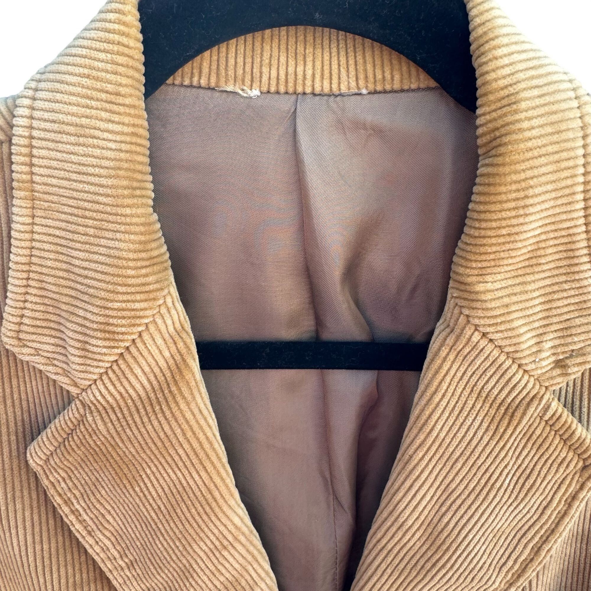 Other Cambridge Classics Mervyns Vintage Tan Corduroy Blazer Jacke Size 38R - 9 Thumbnail
