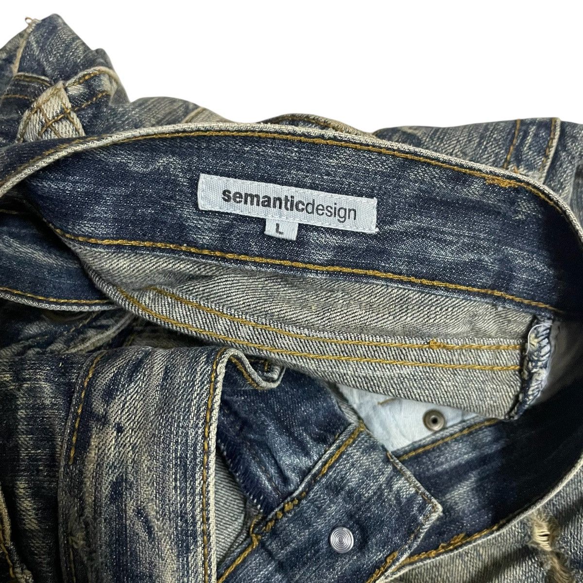 semanticdesign VINTAGE FLARE JAPANES BRAND SEMANTIC DESIGN (з2×38) Size US 32 / EU 48 - 7 Thumbnail