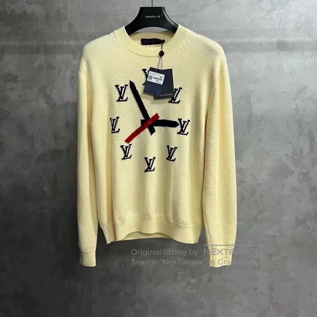 Louis Vuitton louis vuitton cream round neck knit sweater. Size US M / EU 48-50 / 2 - 1 Thumbnail