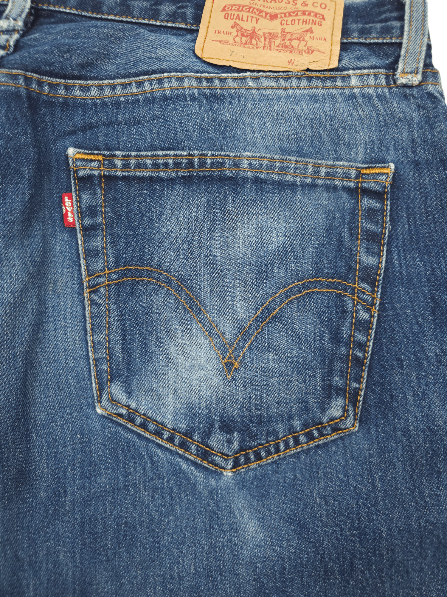 Levi's × Levi's Vintage Clothing 💎 Size 36/32 Vintage 90's Levi's 751 Jeans Y2K 501 550 Size US 36 / EU 52 - 10 Thumbnail