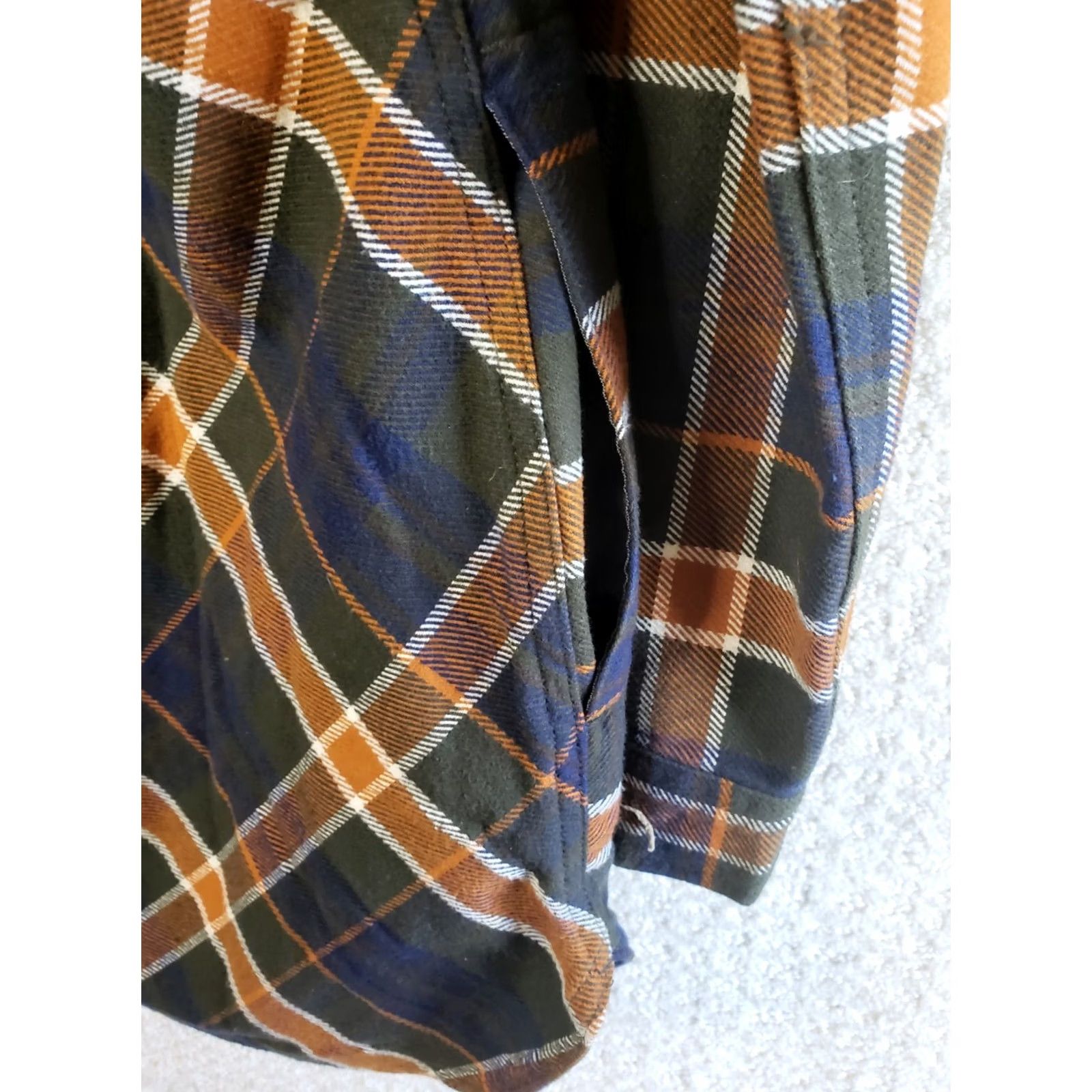 Duluth Trading Company Duluth Trading Flannel Shirt Women's M Multicolor Brown Plaid Button-Up Workwear Shirt Size M / US 6-8 / IT 42-44 - 7 Thumbnail