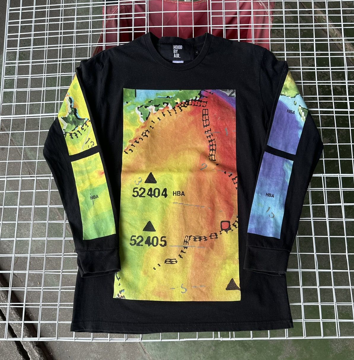 Designer × Hood By Air × Streetwear Hood By Air Air Weather Map