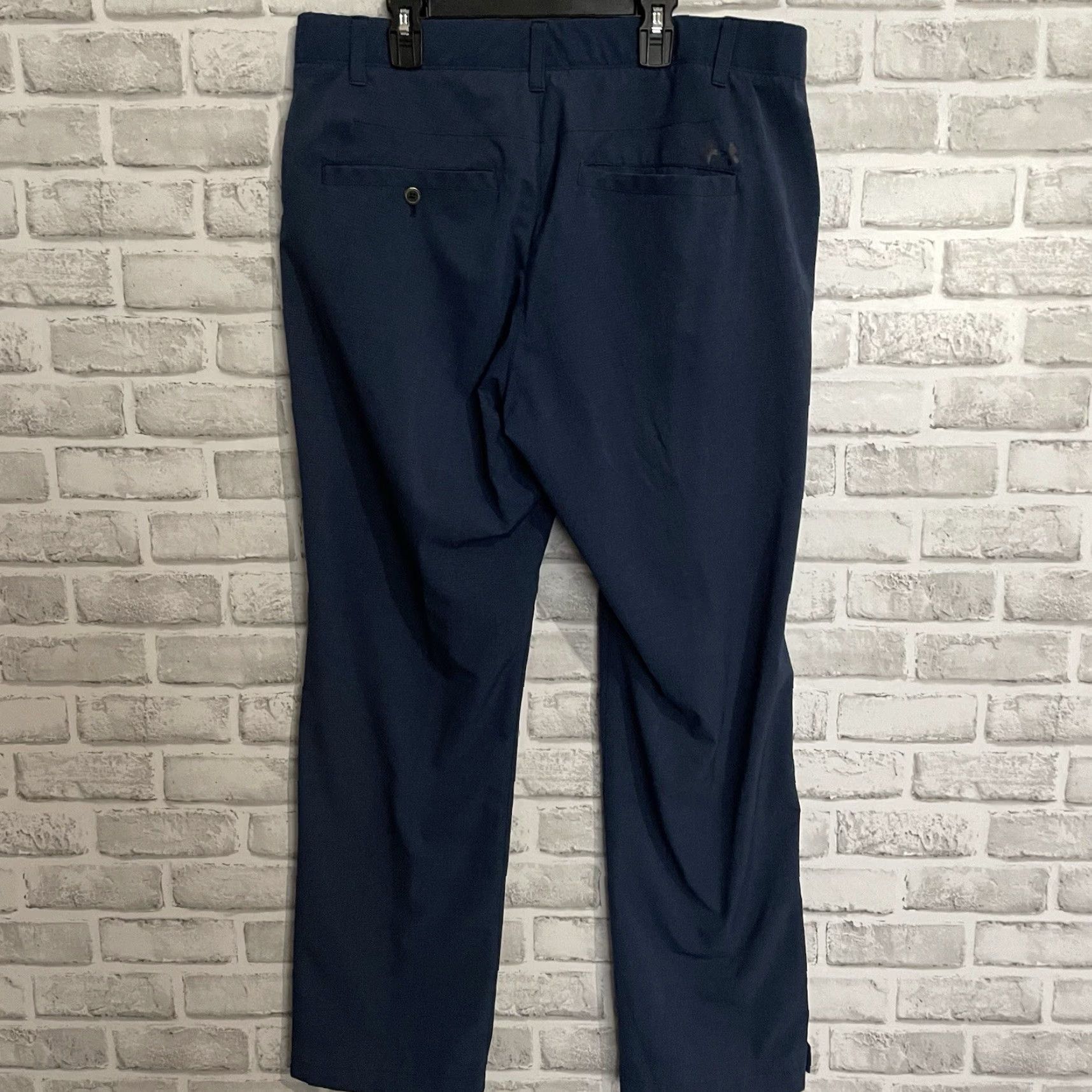 Under Armour Under Armour Pants Mens 36x32 Blue Athletic Chino Stretchy Regular Size 36 Inseam 32 Mens Size US 36 / EU 52 - 5 Thumbnail