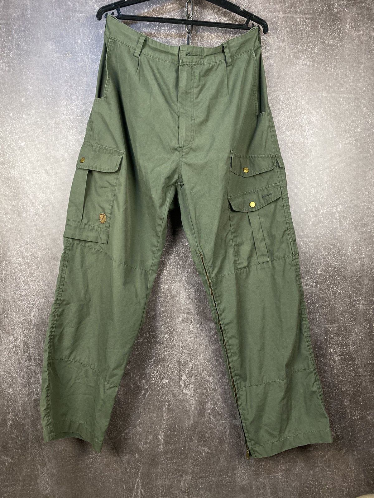 Fjallraven × Vintage FJÄLLRÄVEN VINTAGE CARGO PATNS Y2K OUTDOOR TROUSERS Size US 37 - 1 Thumbnail