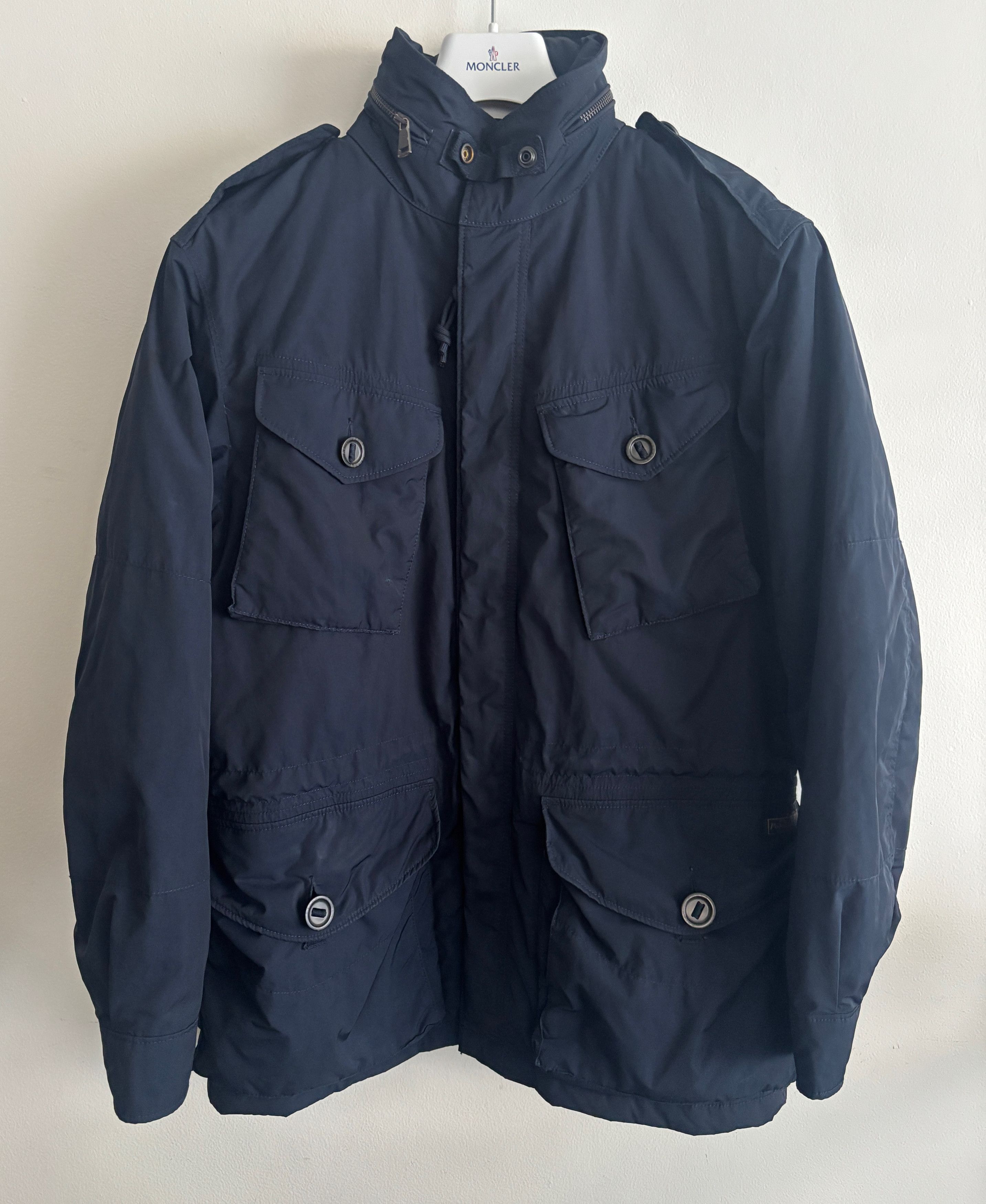 Polo Ralph Lauren $498 Navy Down M-65 Field Jacket - Medium Size US M / EU 48-50 / 2 - 1 Thumbnail