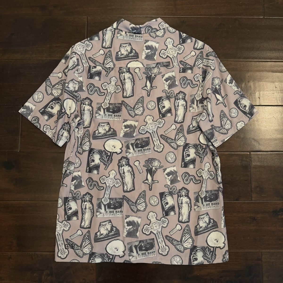 Ksubi new ksubi medium m short sleeve shirt top kut out mauve Size US M / EU 48-50 / 2 - 8 Thumbnail