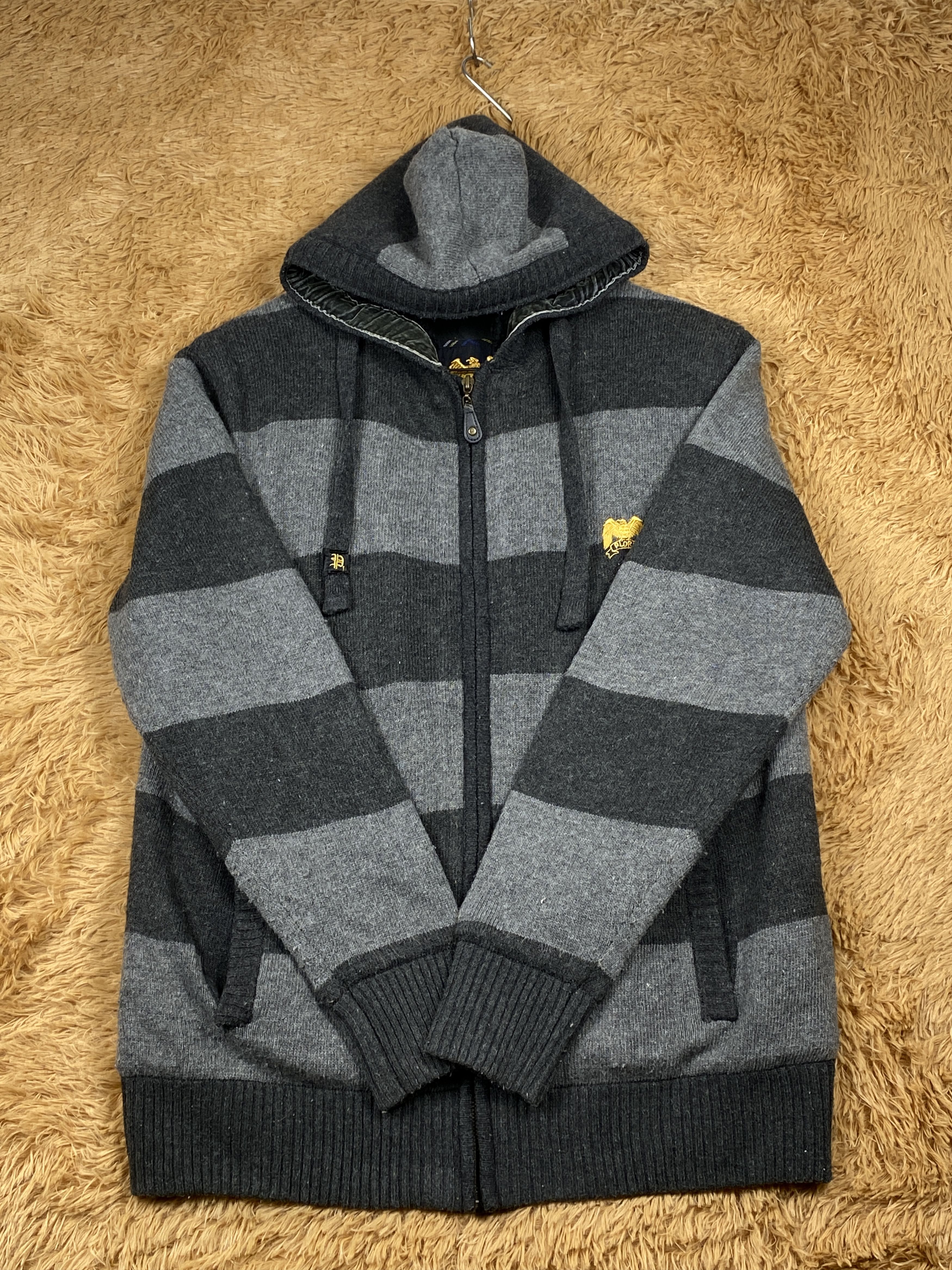 Japanese Brand Vintage G.R 1820 Hoodie Sherpa Lining Jacket Size US S / EU 44-46 / 1 - 4 Thumbnail