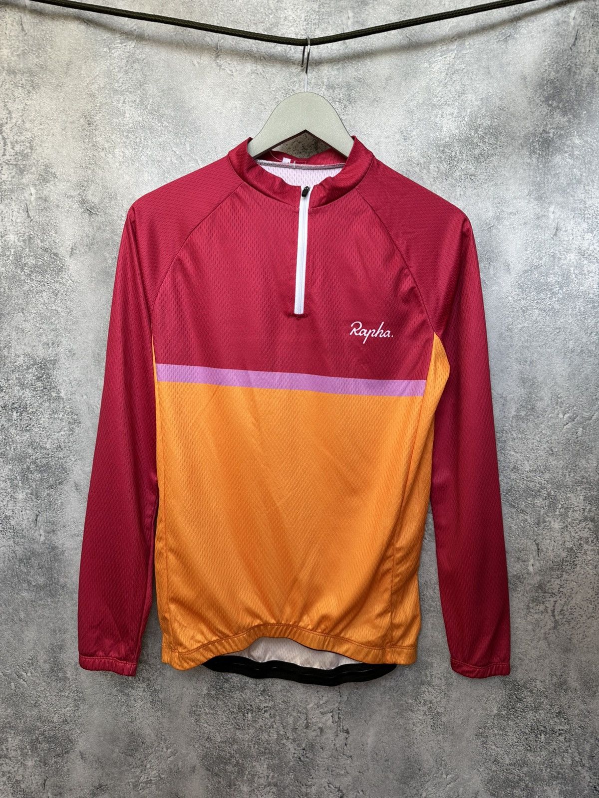 Rapha Rapha Cycling 1/4 Zip Jersey Limited Edition Long Sleeve Size US XL / EU 56 / 4 - 1 Thumbnail
