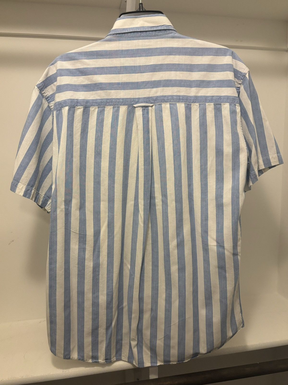Chaps Ralph Lauren × Vintage Vintage Chaps Ralph Lauren Short Sleeve Striped Button-Up Size US L / EU 52-54 / 3 - 2 Thumbnail