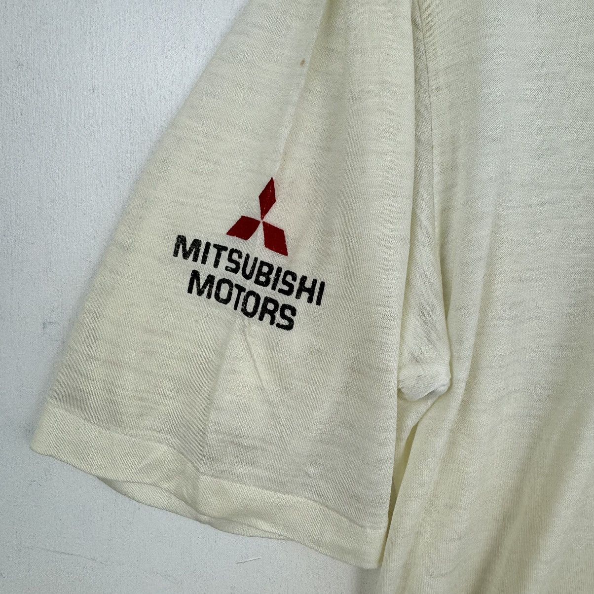Vintage Vintage 90s Mitsubishi Motors Challenge South America Tshirt Size US M / EU 48-50 / 2 - 2 Thumbnail